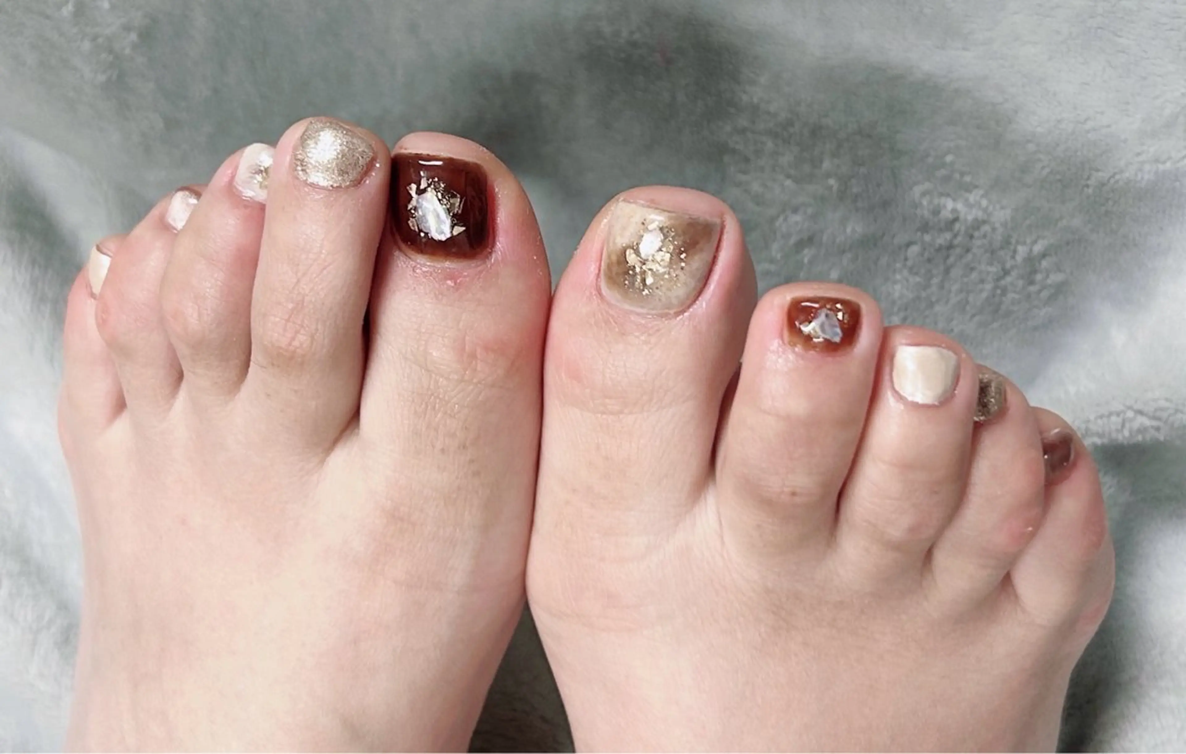 ネイル ニュアンスネイル MYu Beauty Salon YURIのネイルデザイン