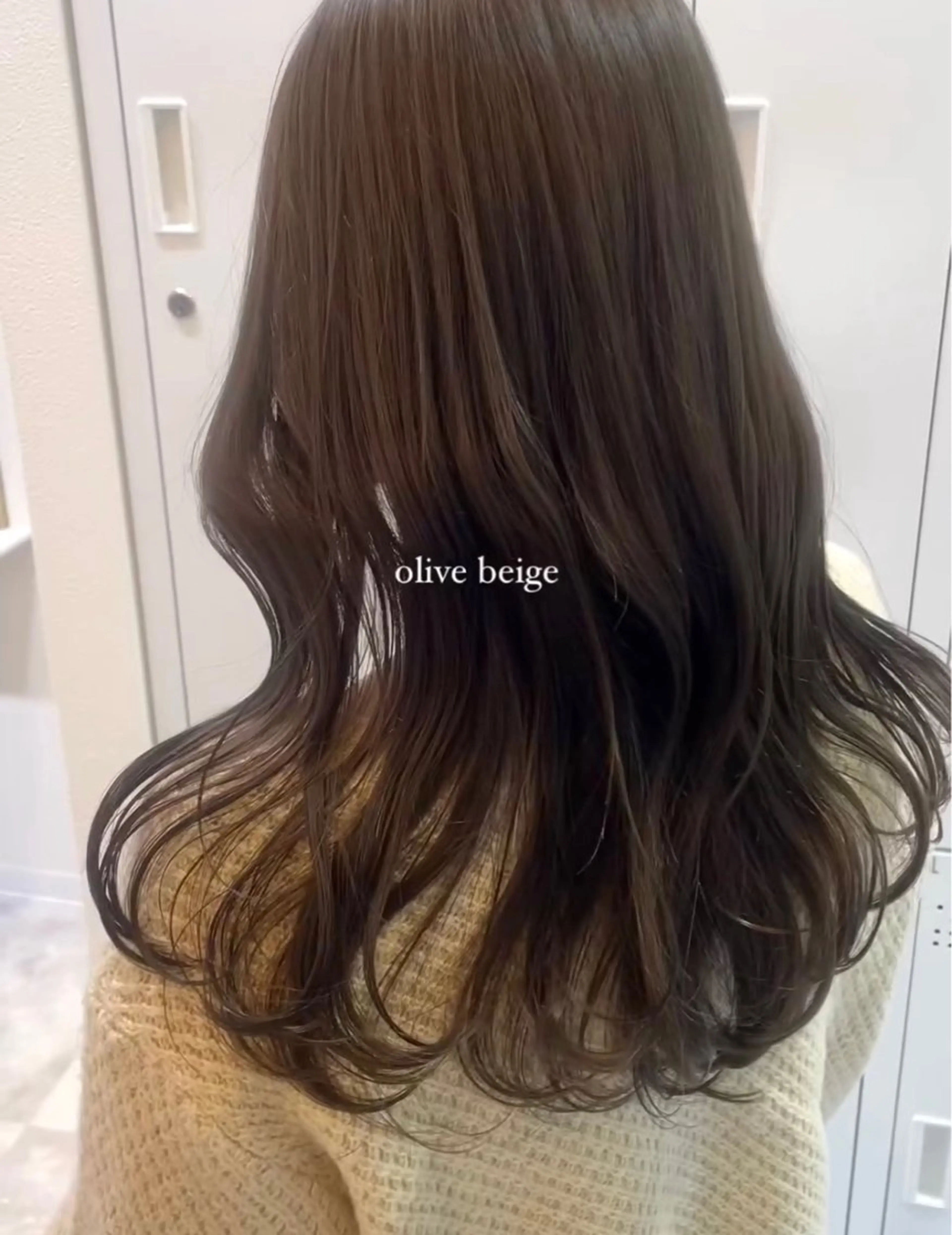 セミロング カラー mareka/顔周り /透明感カラー🤍のヘアスタイル