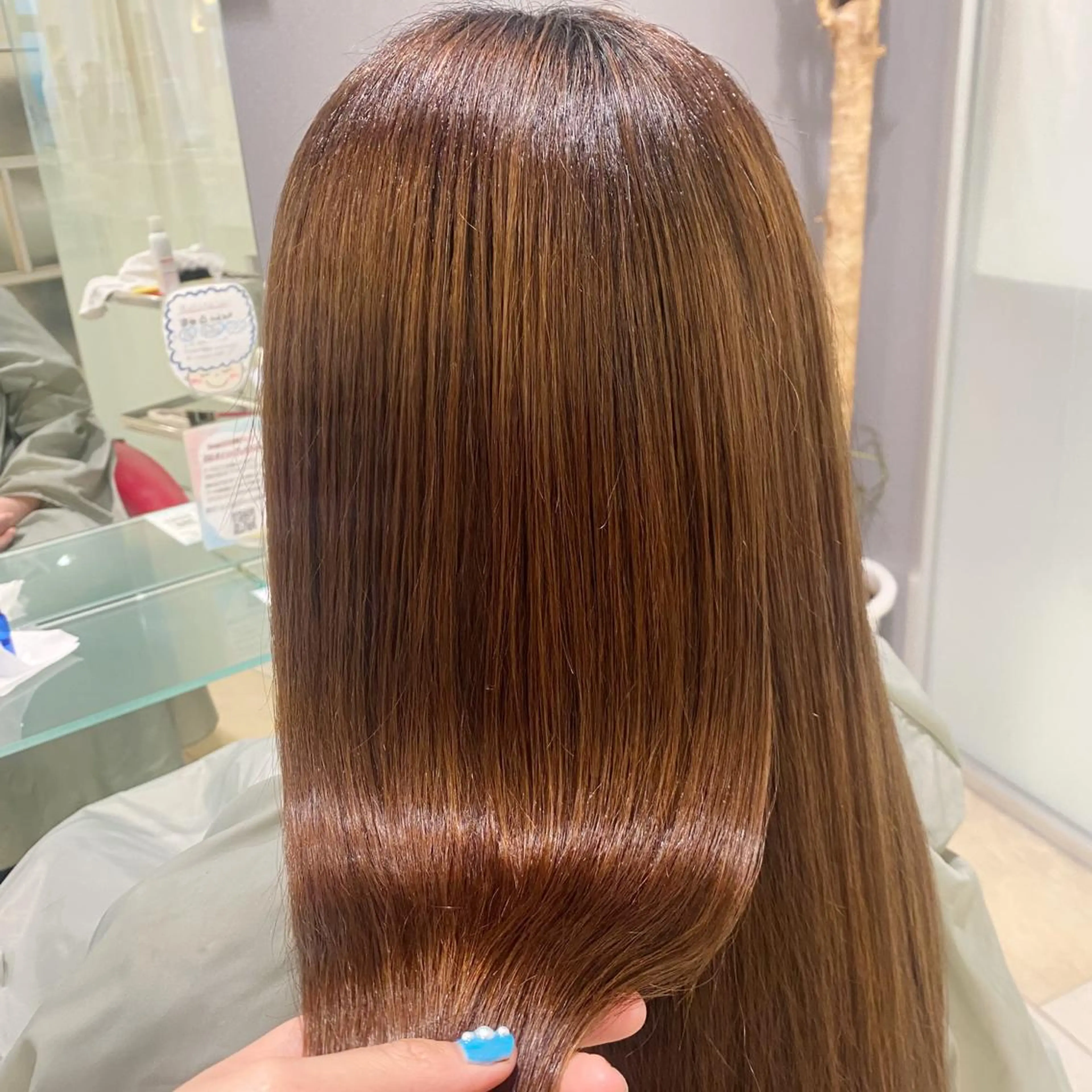 💧ミニモ特別価格💧カット💇‍♀️＋縮毛矯正＋トリートメント🦋の写真