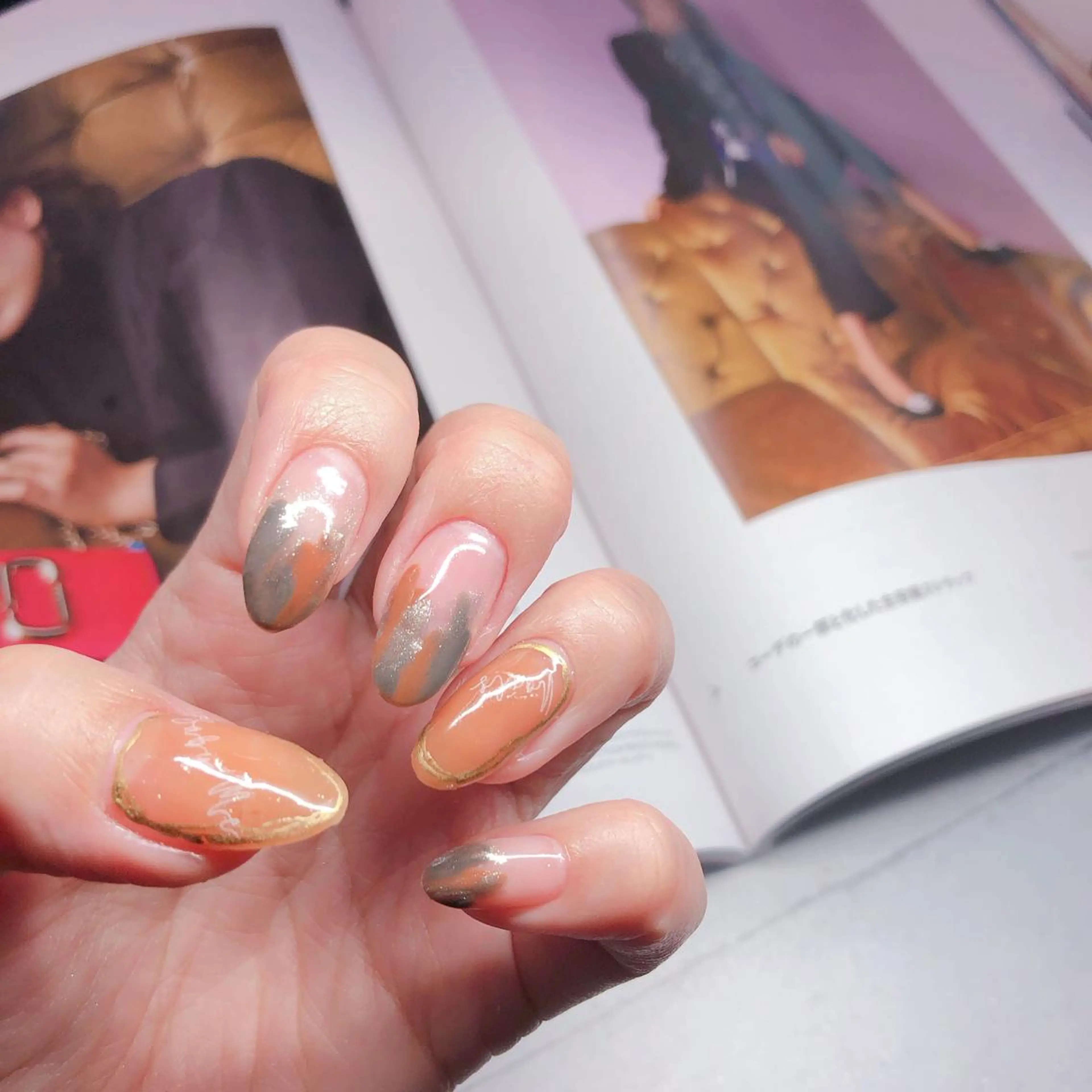 ネイル Aim* 深爪・自爪育成専門店のネイルデザイン