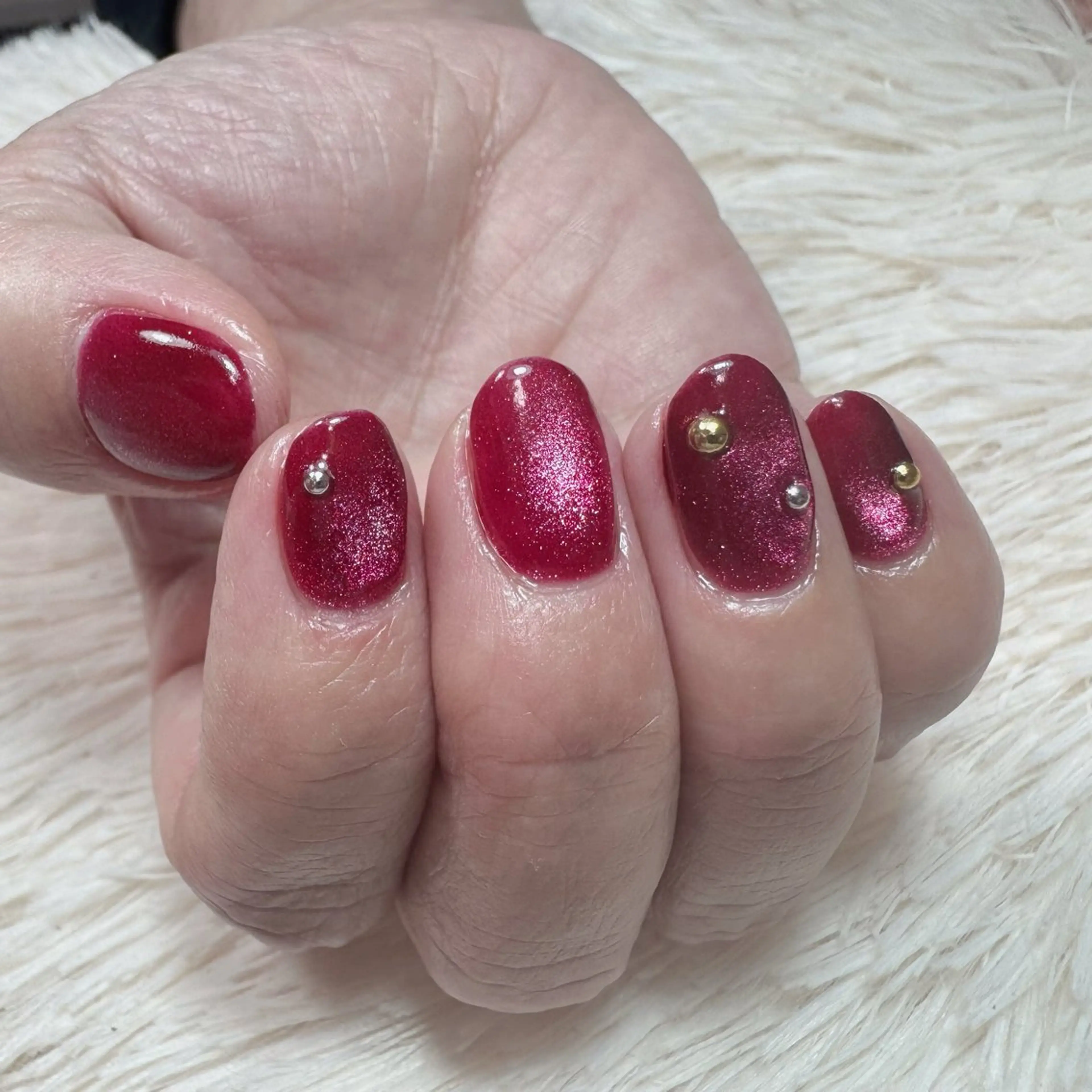 ネイル シンプルネイル その他(ネイル) plume eyelashのネイルデザイン