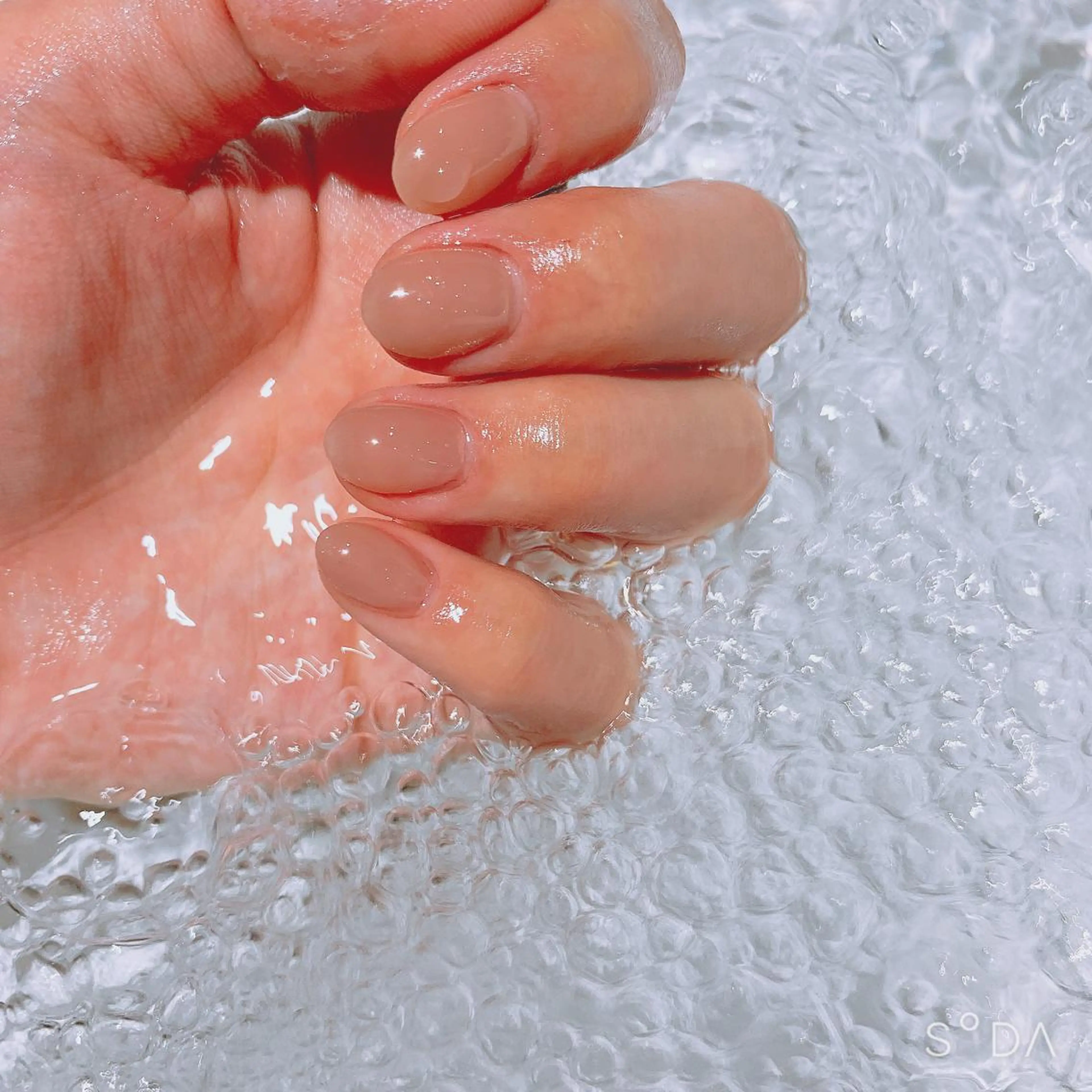 ネイル ワンカラーネイル シンプルネイル Rena colore'のネイルデザイン