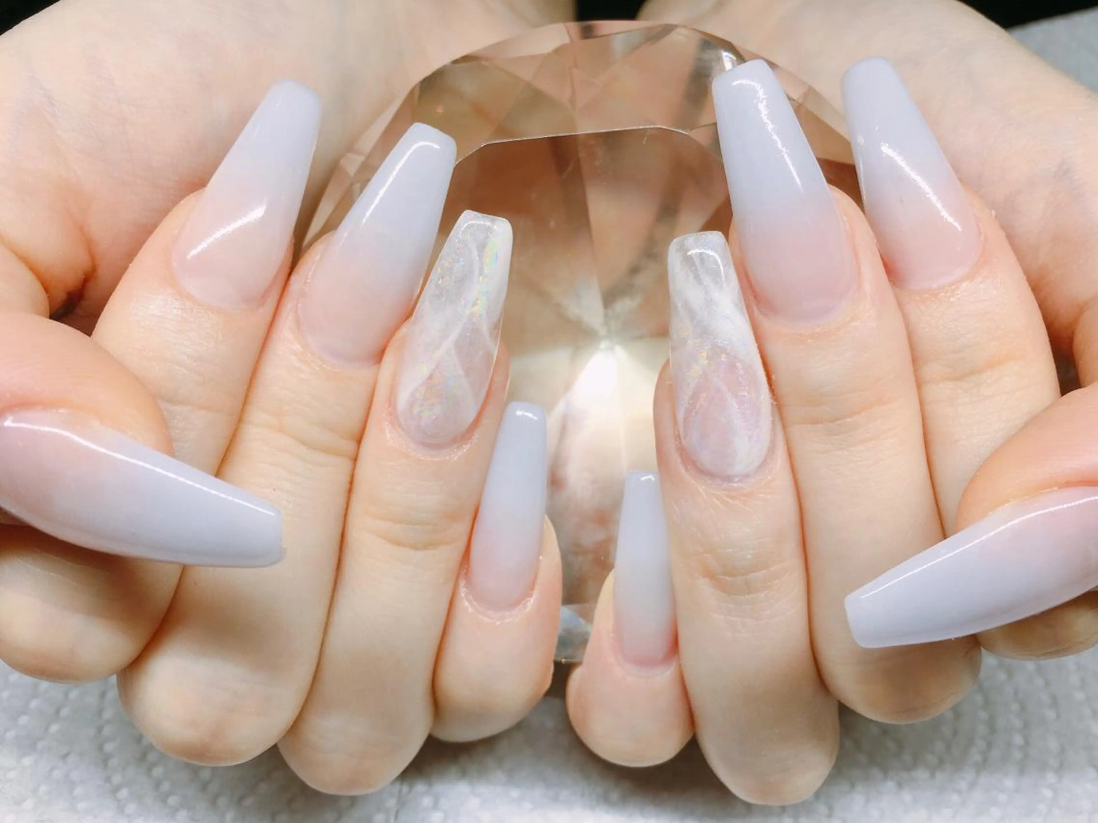 ネイル ジェルネイル スカルプネイル シンプルネイル 春ネイル スクエアネイル ハンドネイル ネイルサロンアウル ayaka💋のネイルデザイン