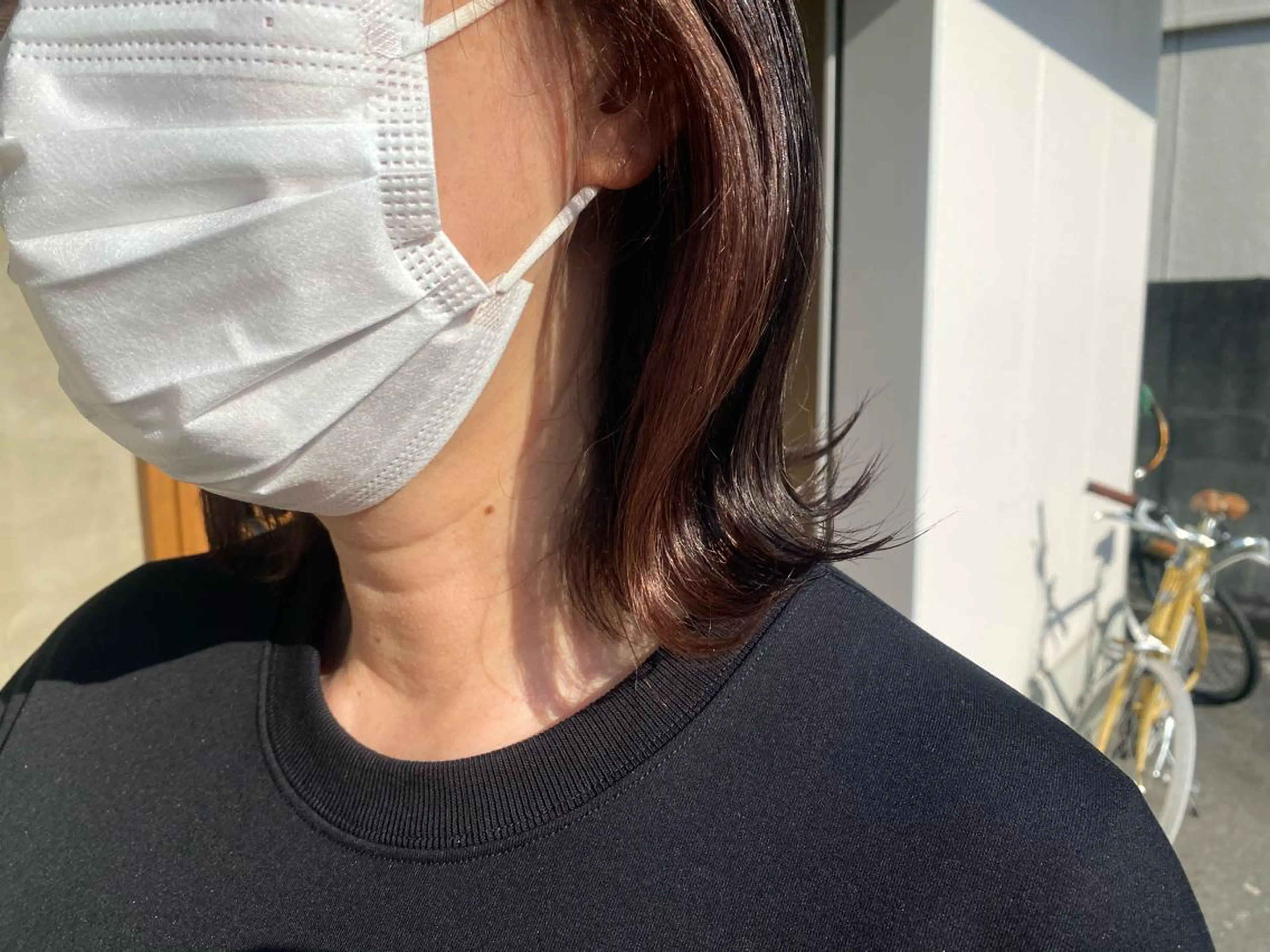 ミディアム カラー ベージュカラー ブリーチ インナーカラー ラベンダーカラー ラベンダーベージュ 柔らかカラー🥛 mayucoのヘアスタイル