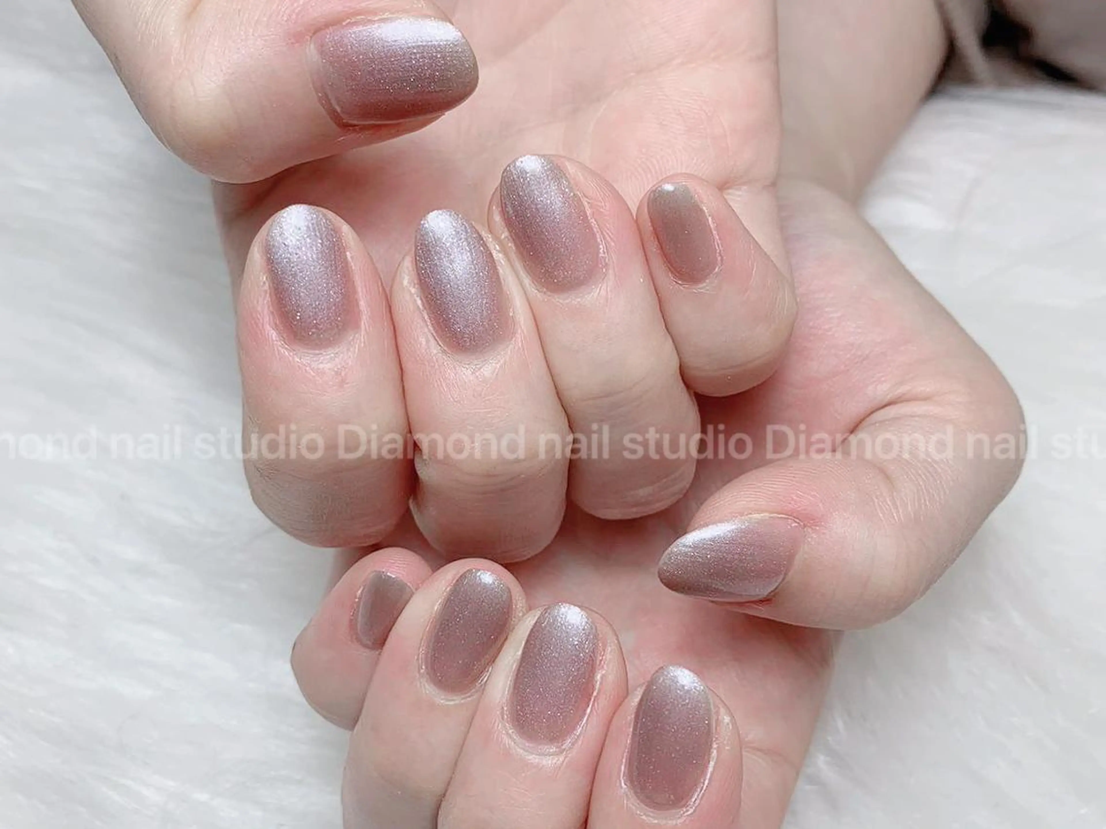 ショート ハンドネイル DIAMOND 💅のネイルデザイン