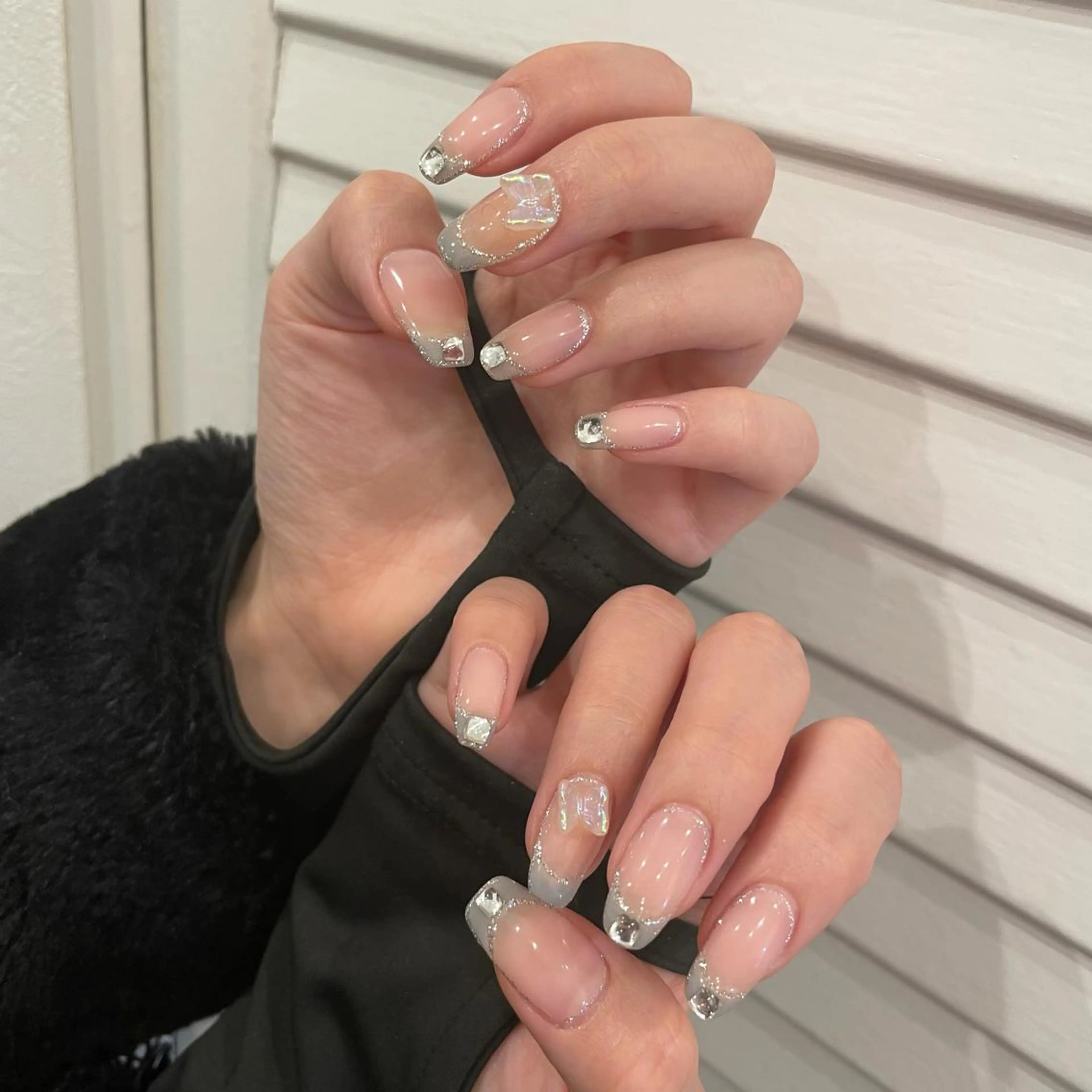 ネイル フレンチネイル ハンドネイル miu nail所属・MIUNail YUMIのネイルデザイン