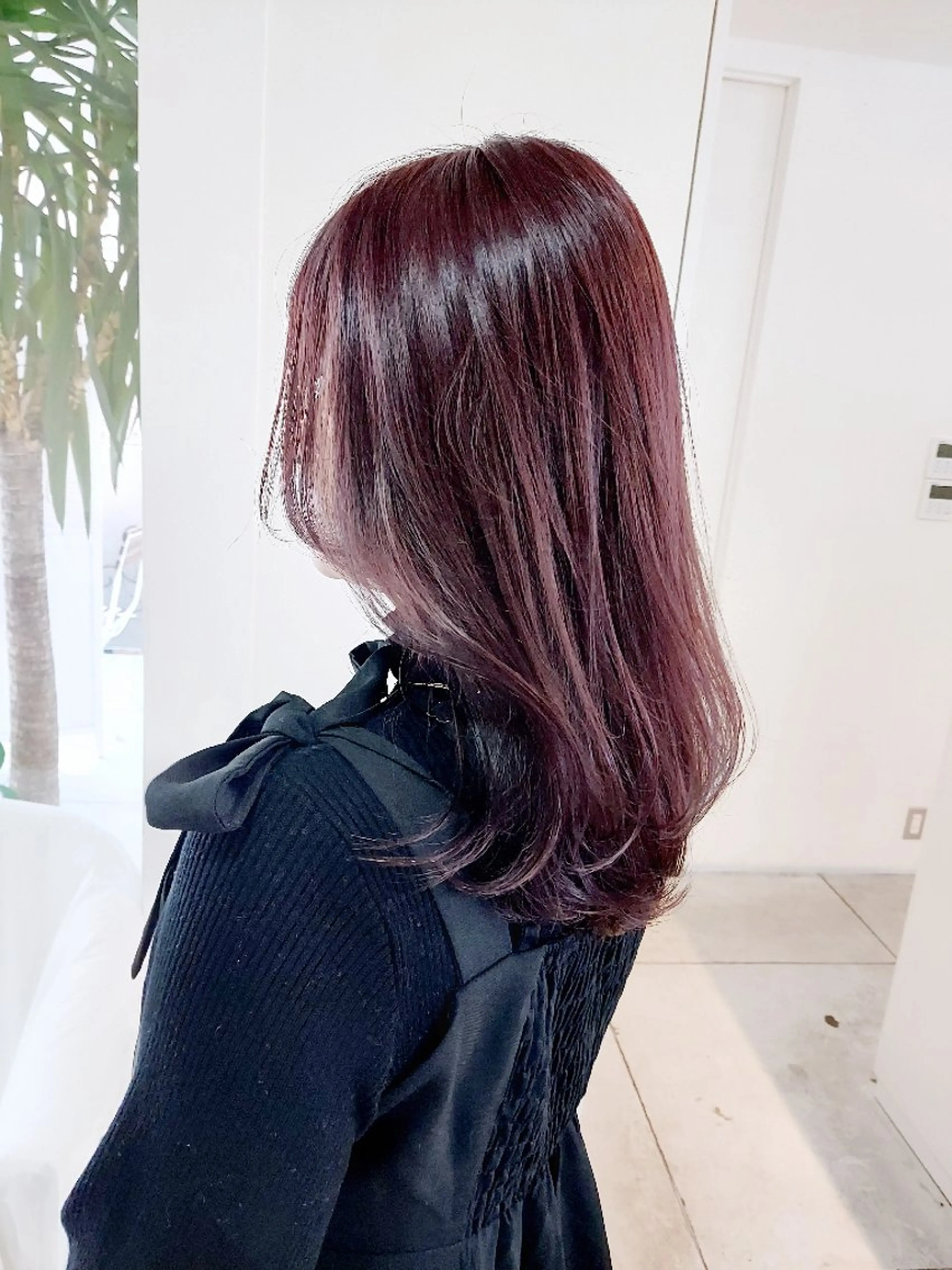 セミロング 樋口 千尋のヘアスタイル