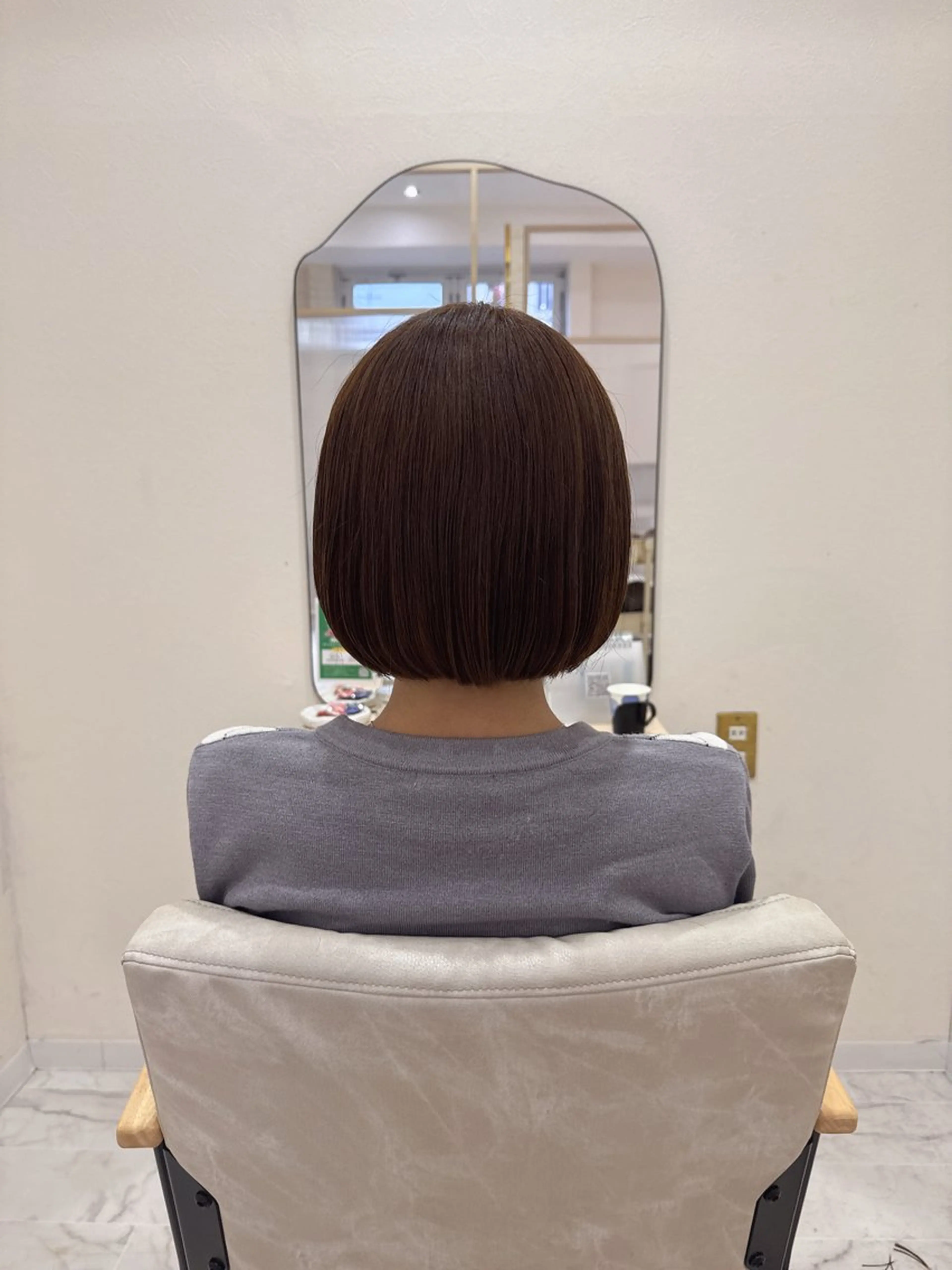 ショート カラー 切りっぱなしボブ ショートボブ ボブ 韓国風ヘア ショートヘア カット ヘアカラー トリートメント 🫧ショート・ボブ・ 似合わせ🫧井上歩のヘアスタイル