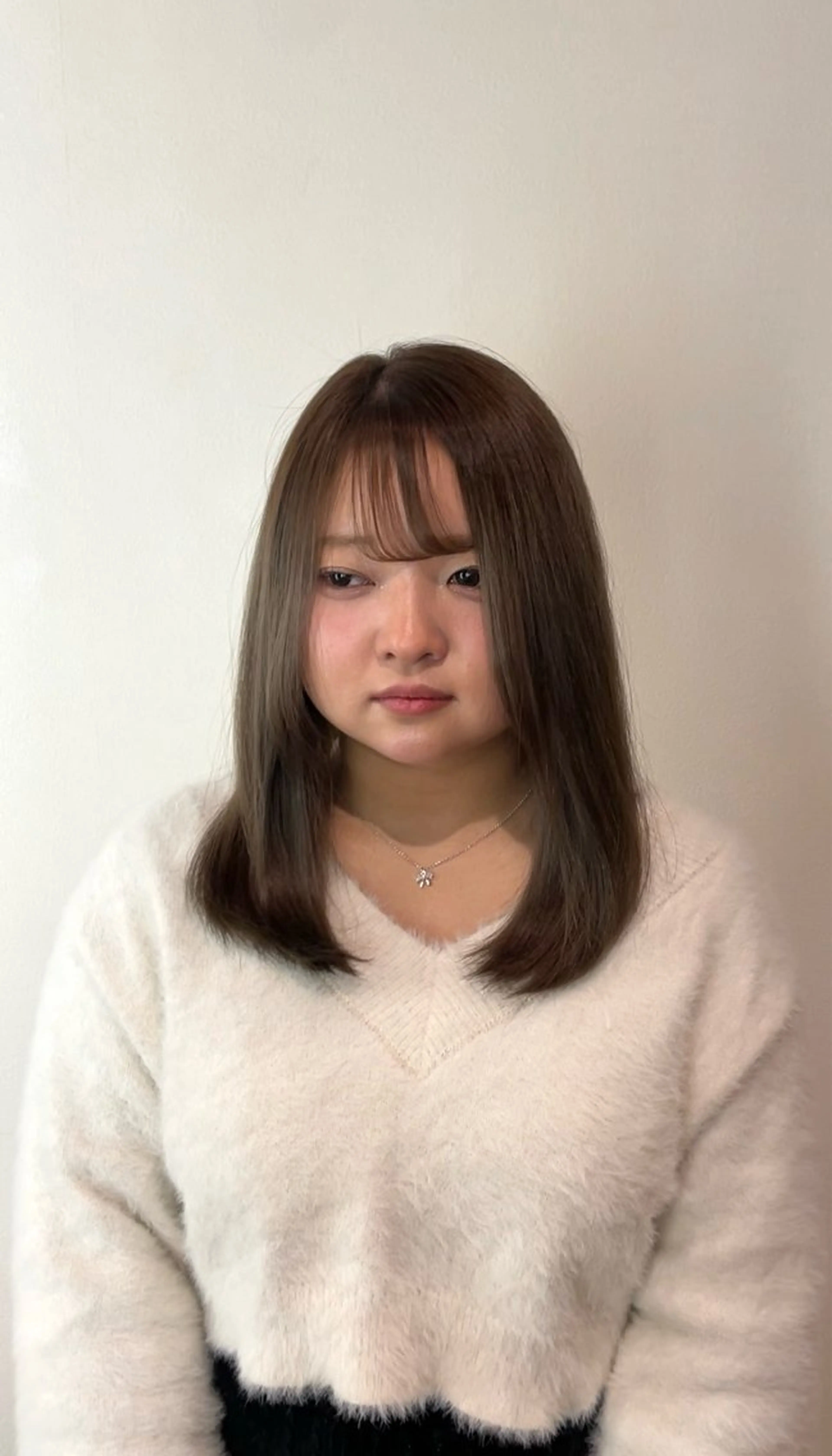 ミディアム ヘアカラー add-Lamp hair所属・シュリ /岐阜のヘアスタイル