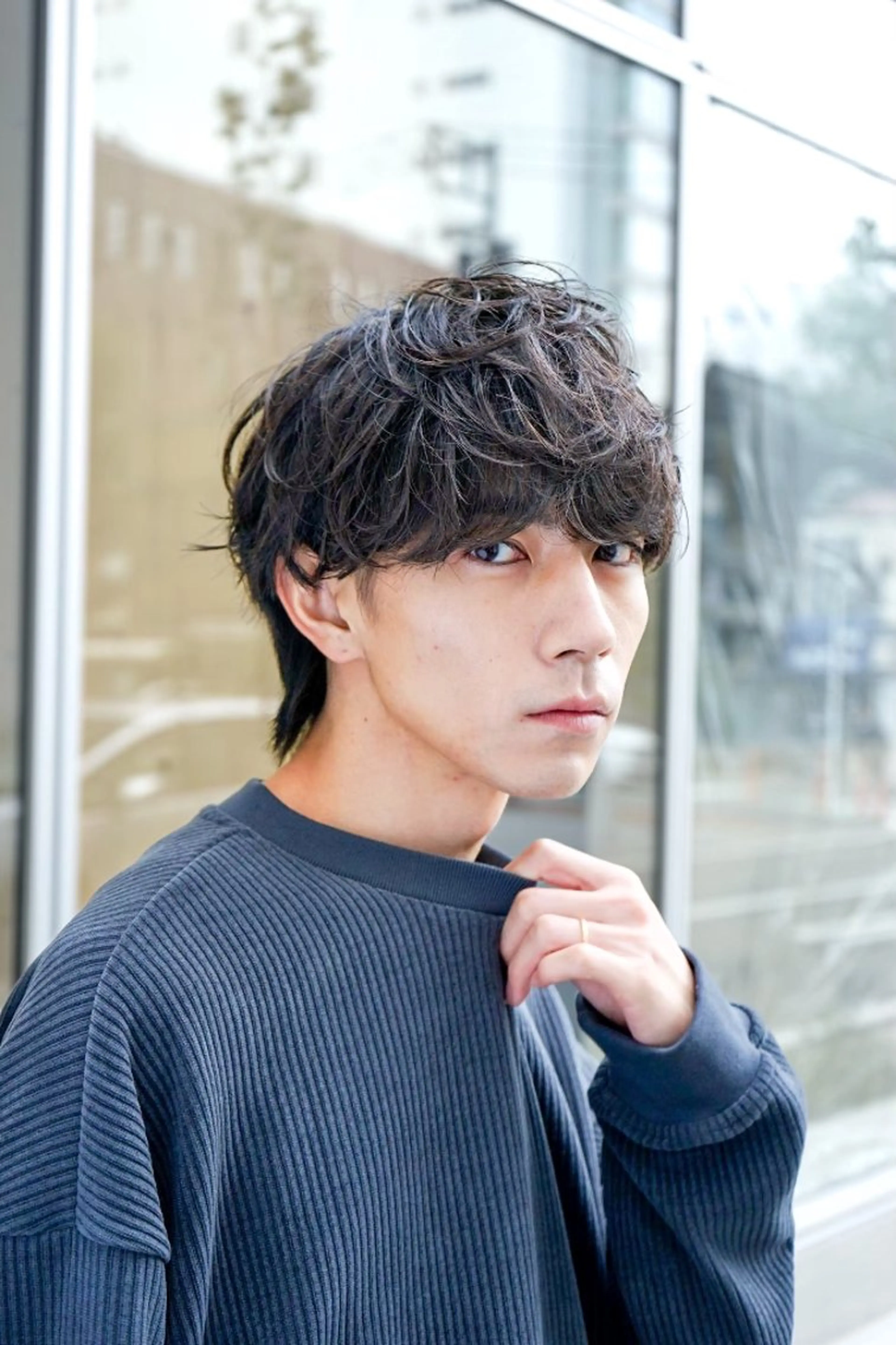 メンズ メンズカット/ ミディアム/ioriのヘアスタイル