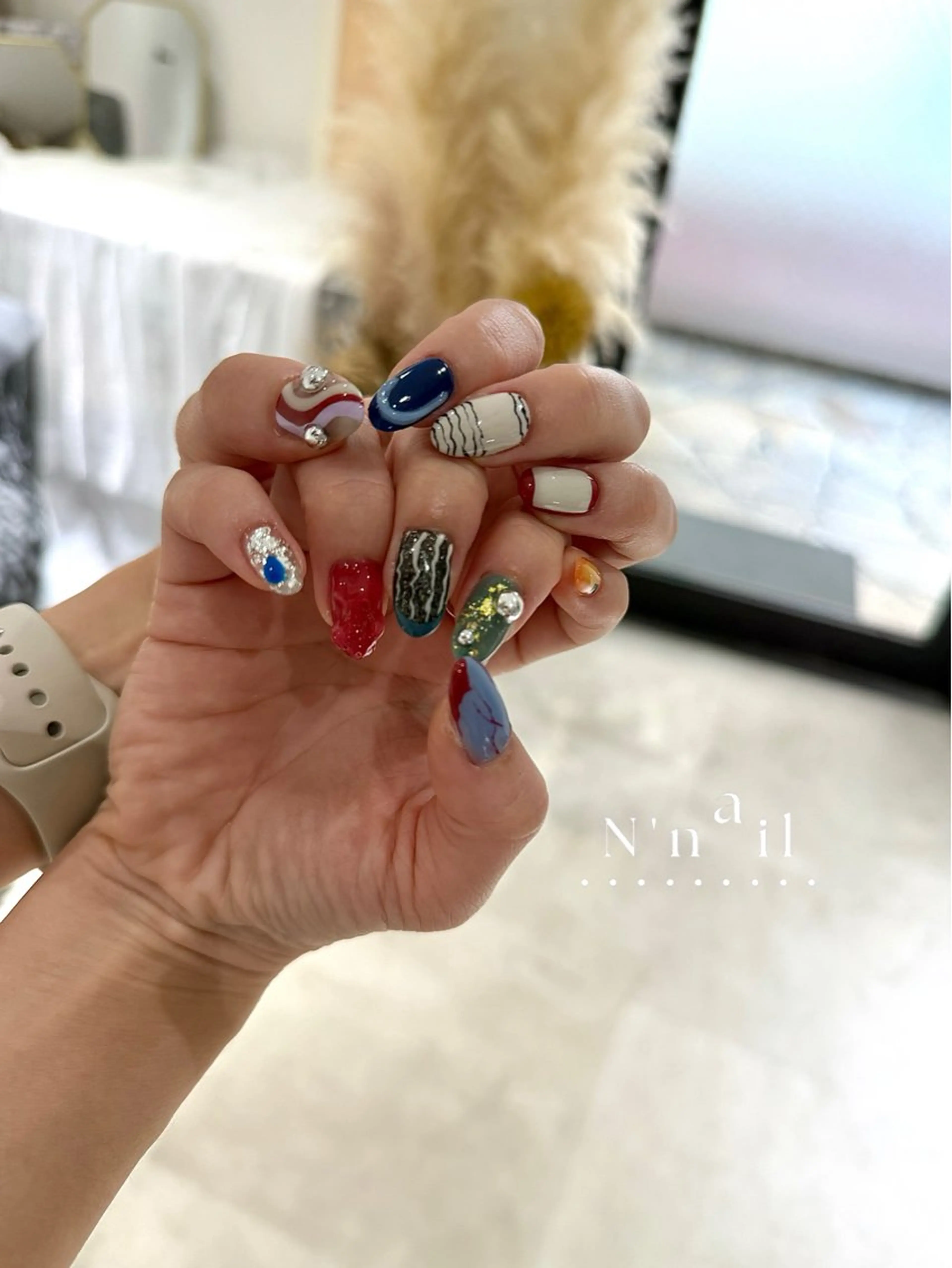 ネイル N'  nail所属・♡ˎˊ˗ miyaのネイルデザイン