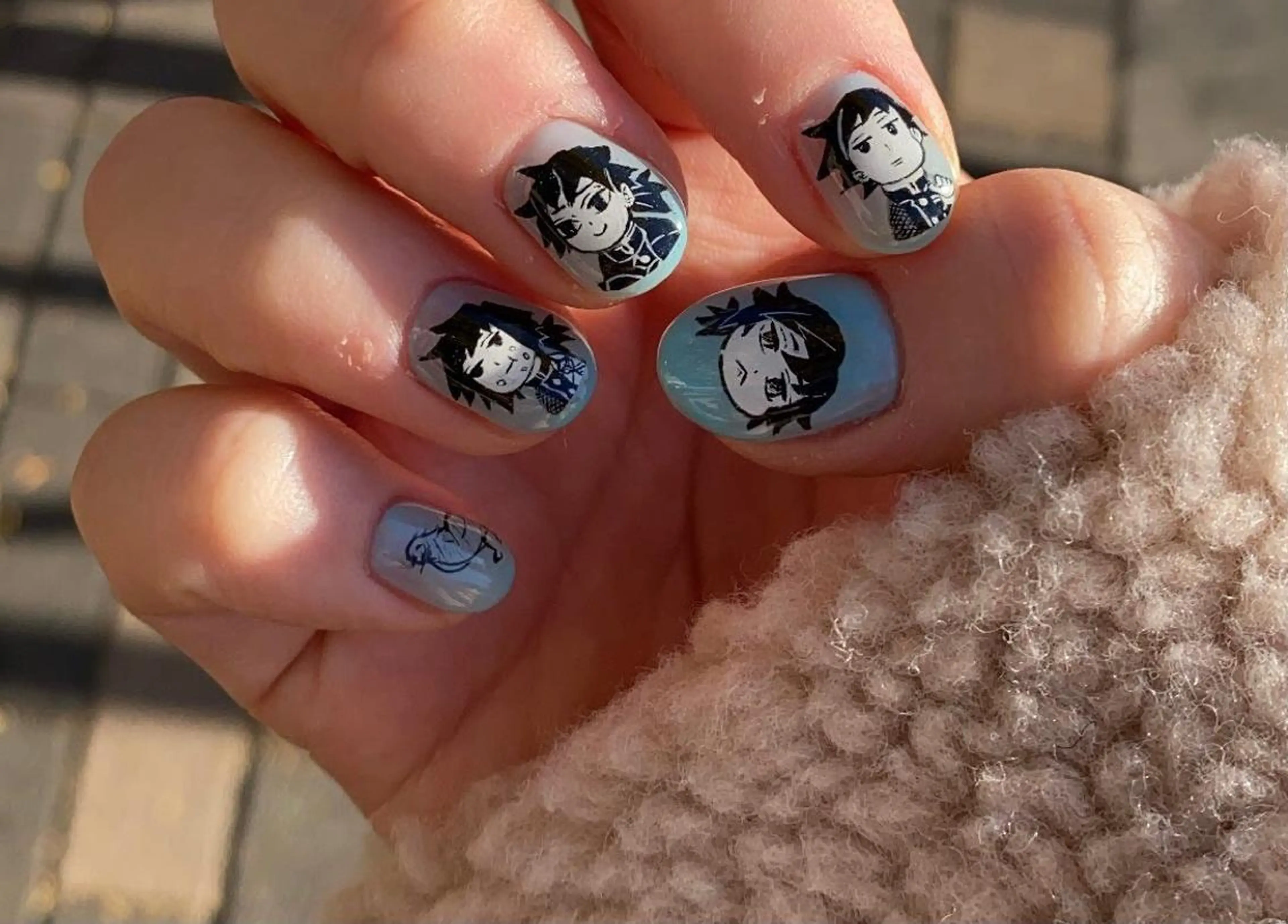 ネイル アートネイル 持ち込み ☽ ☾のネイルデザイン