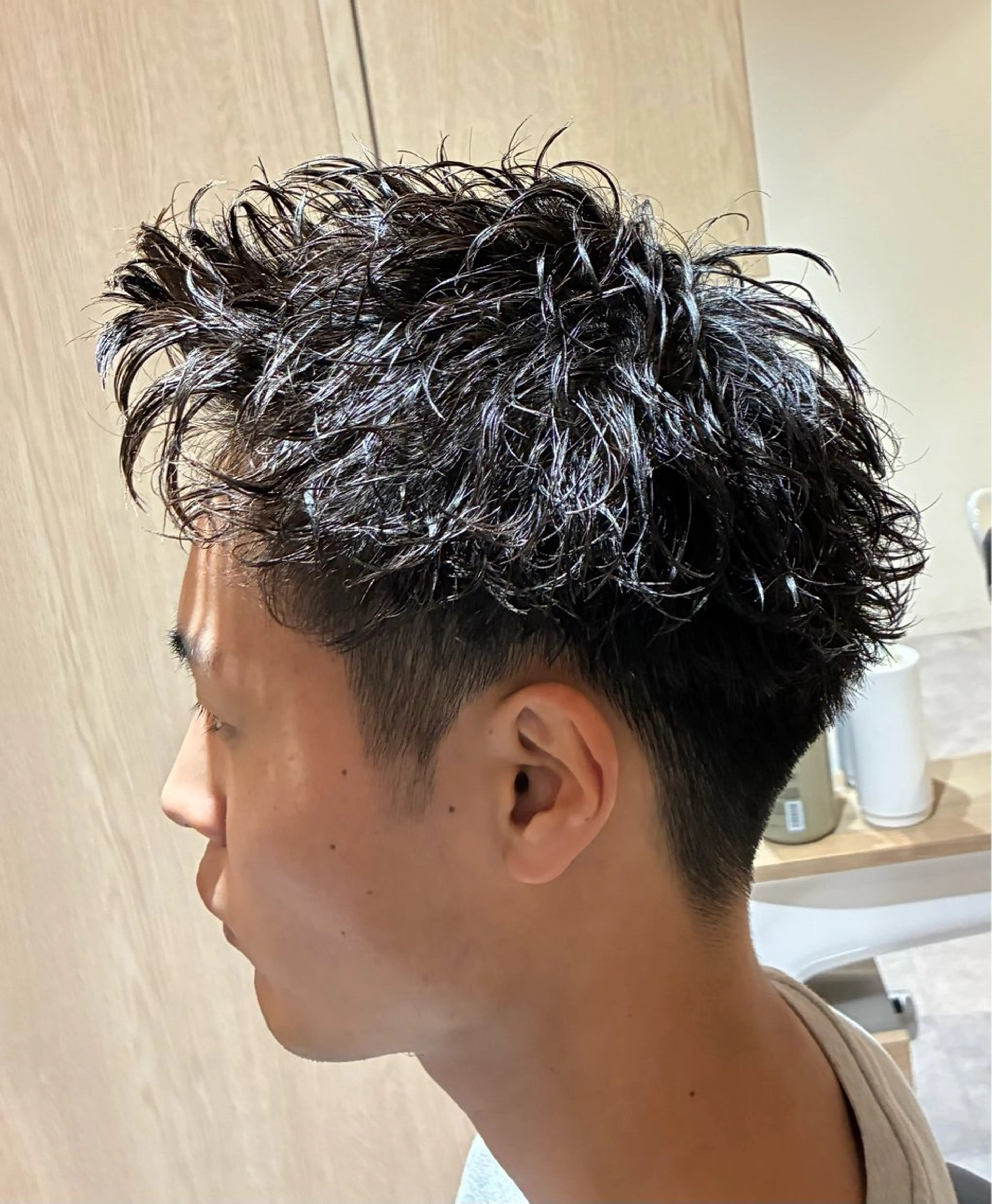 パーマ メンズ カット パーマ SKY　Second所属・さねまつ /メンズヘアのヘアスタイル