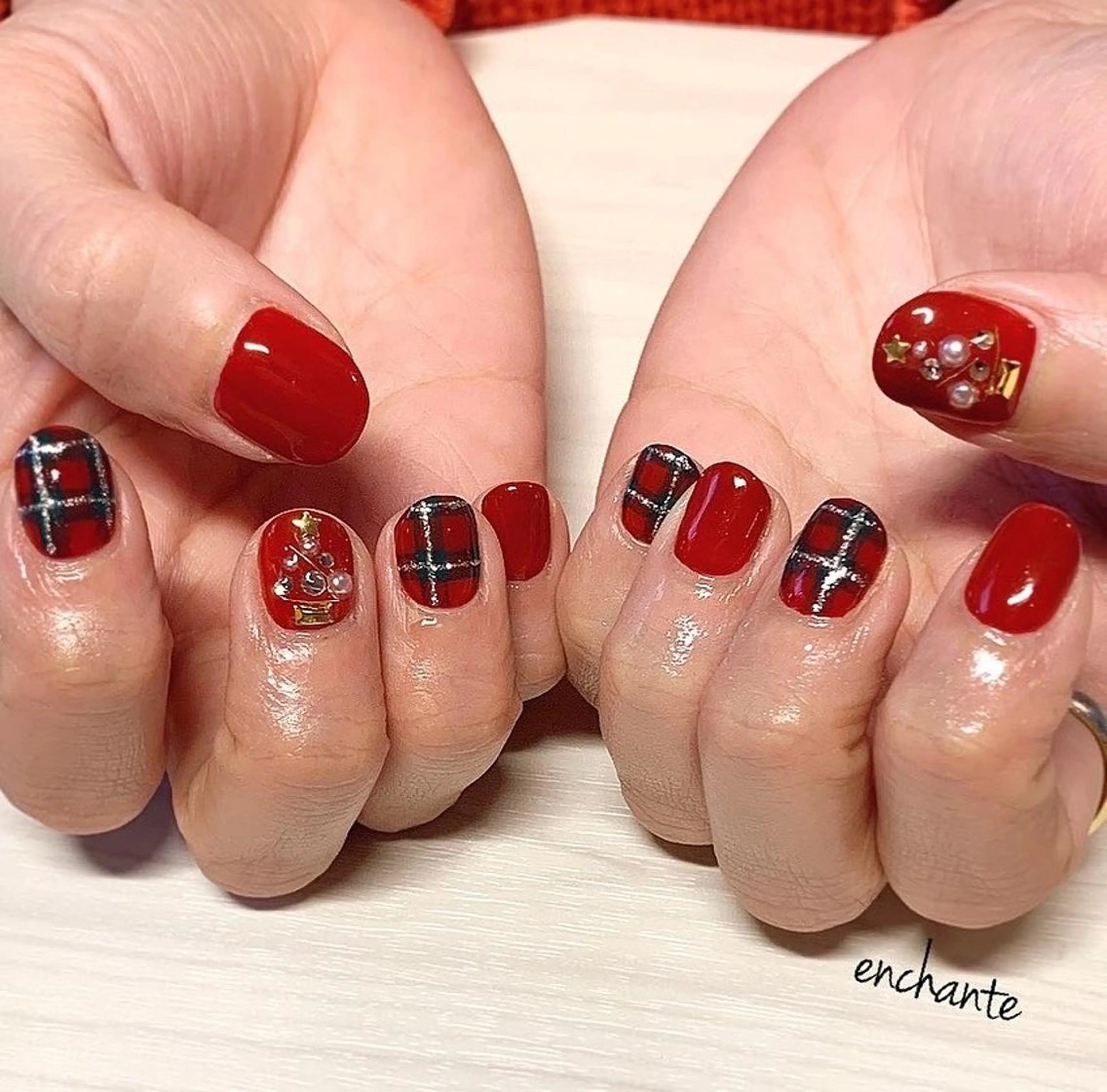 ネイル アンシャンテ所属・enchante 自由が丘のネイルデザイン