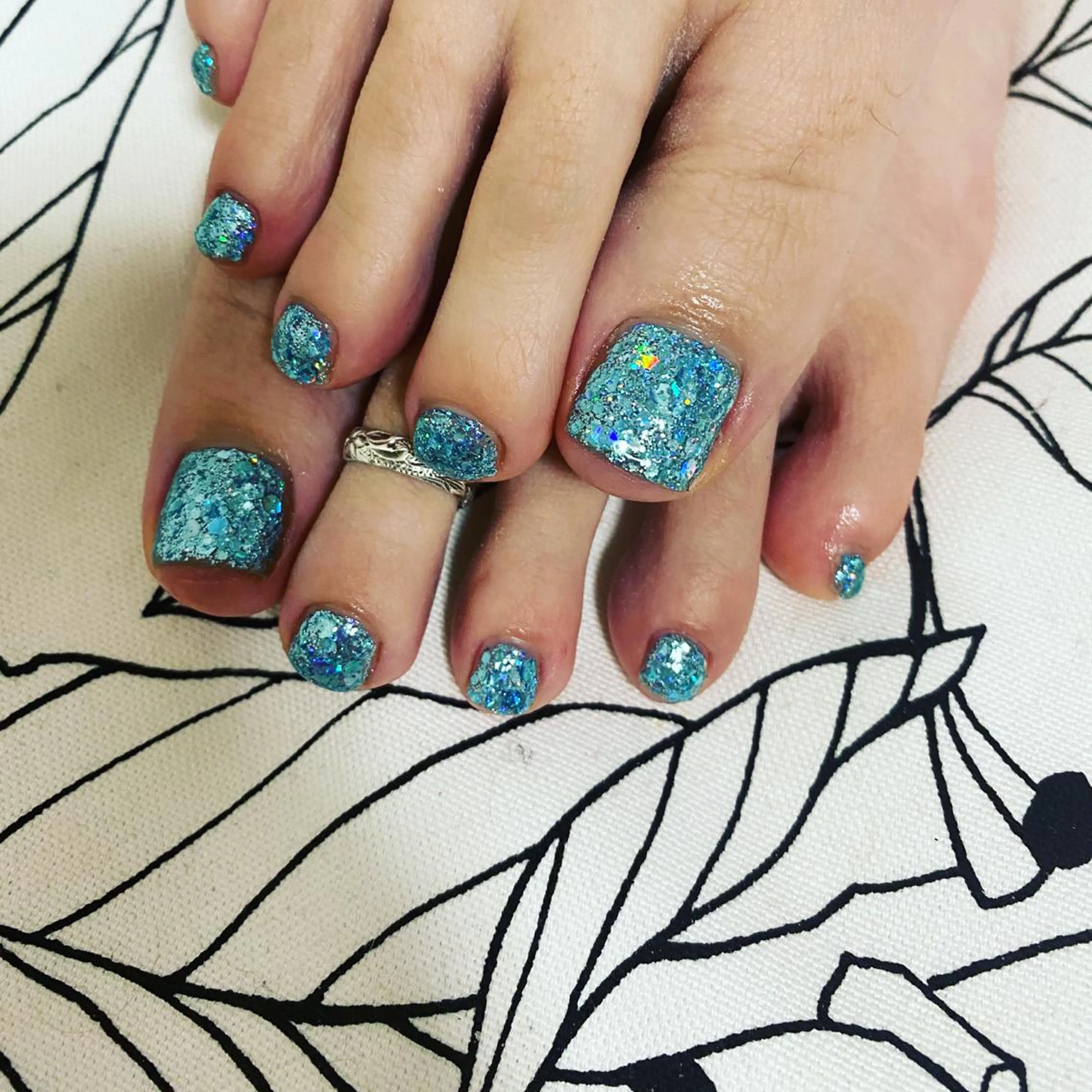 ネイル フットネイル 吉岡 裕子のネイルデザイン