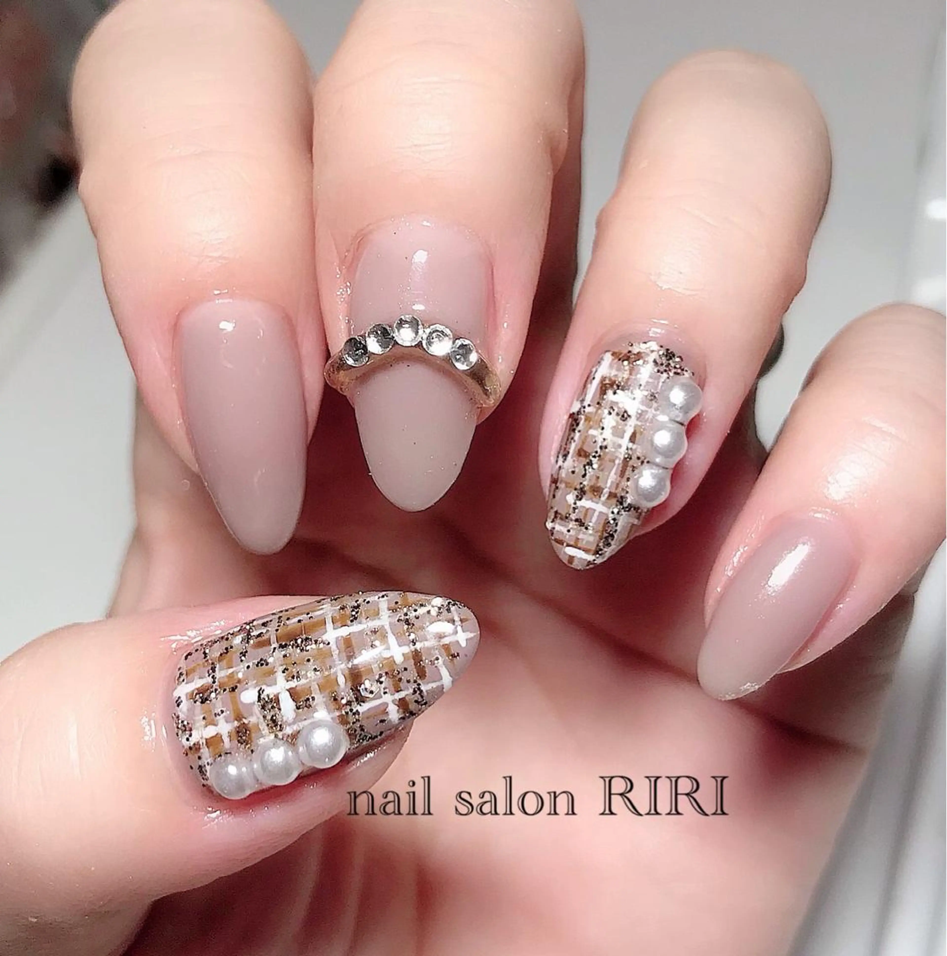 ネイル ツイードネイル private  nail  salon RIRI所属・RIRI リリのネイルデザイン
