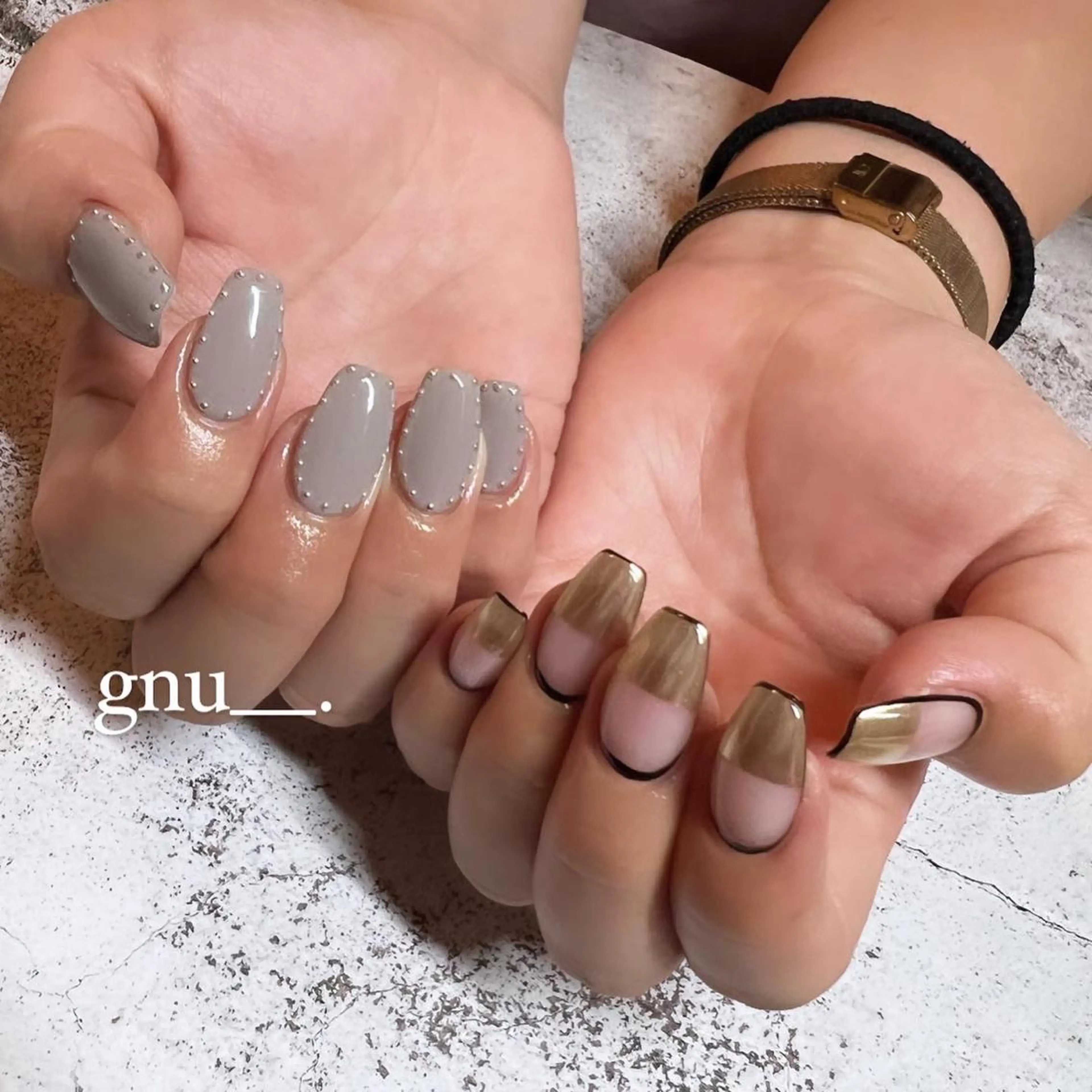 ネイル ハンドネイル gnu__. nailのネイルデザイン