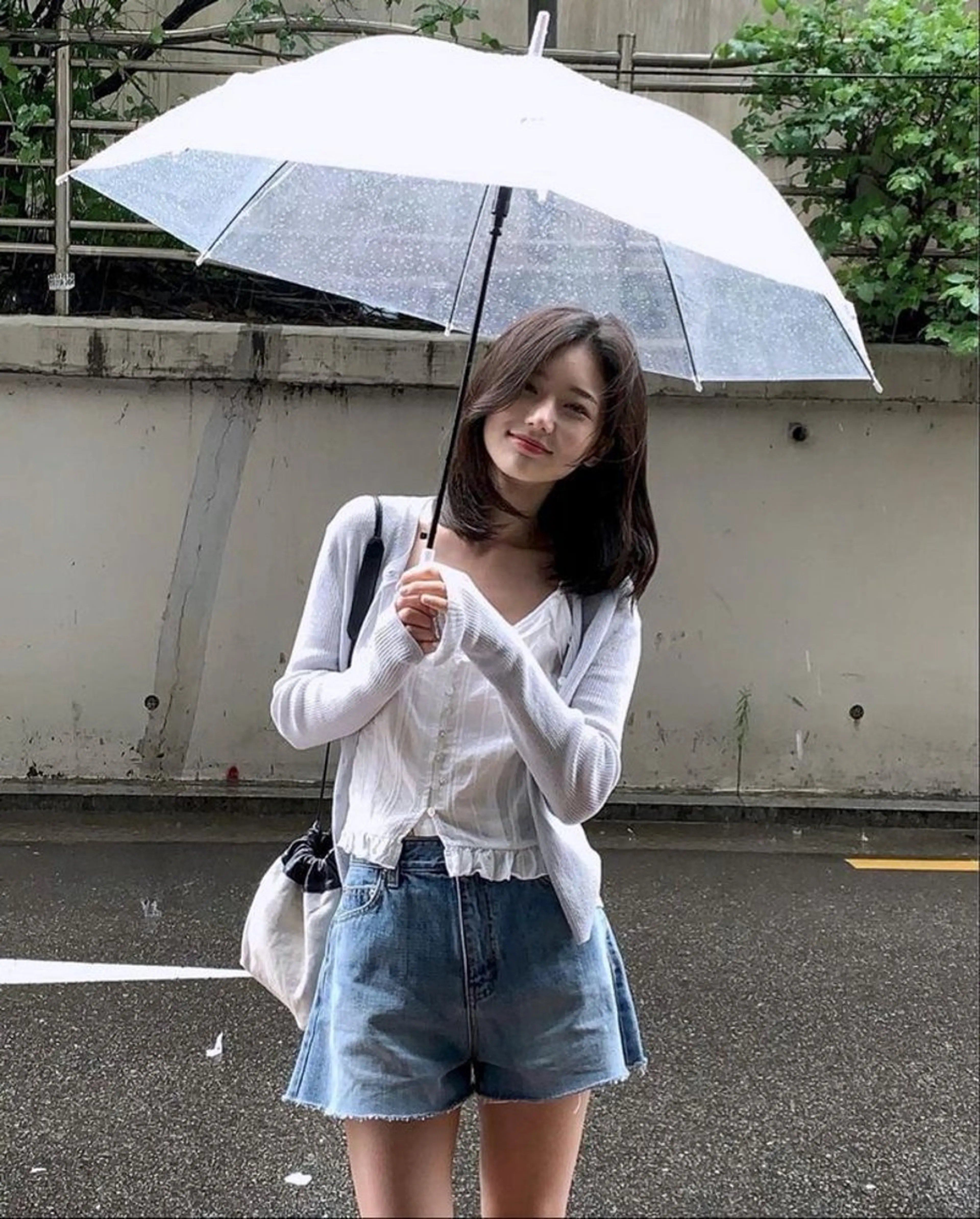 ミディアム カラー カット ヘアカラー レイヤーカット/透明 感カラー/aikaのヘアスタイル