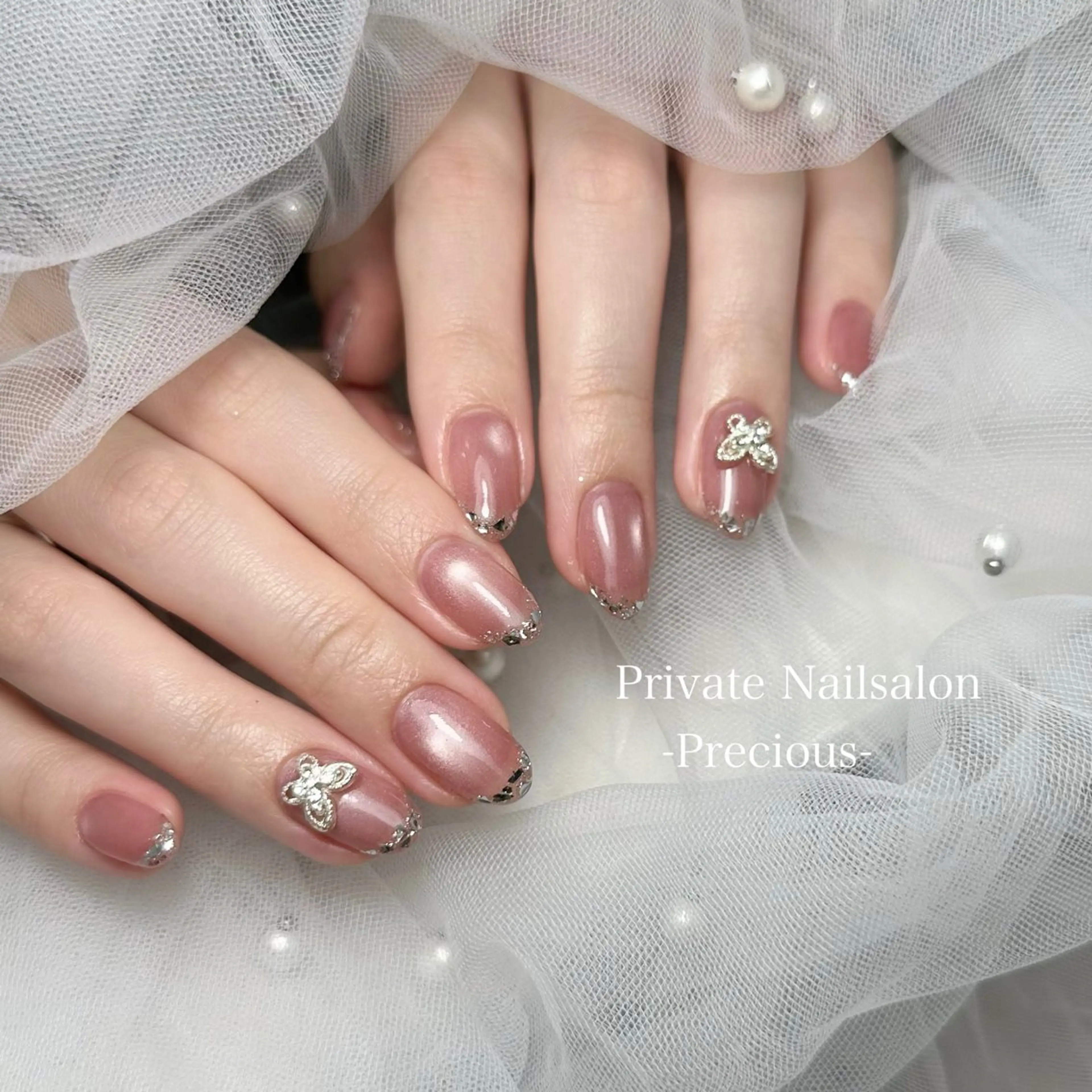 ネイル ハンドネイル Precious *･゜のネイルデザイン