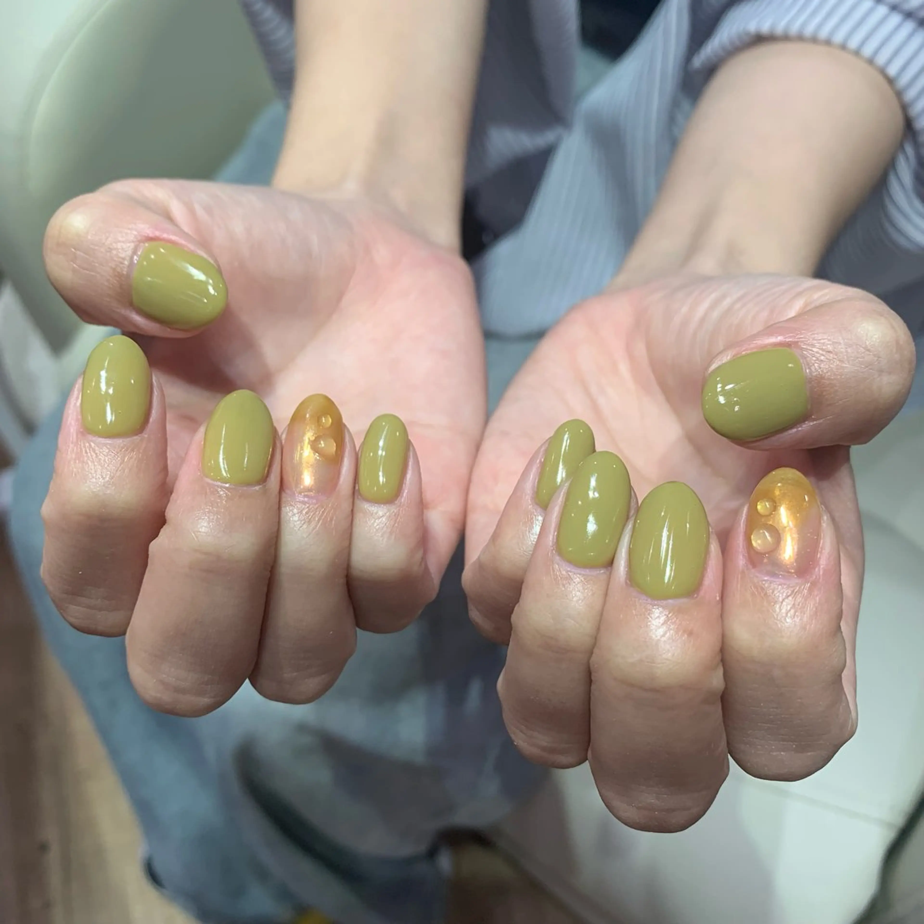 ネイル アートネイル ワンカラーネイル ELAN) Hasegawaのネイルデザイン