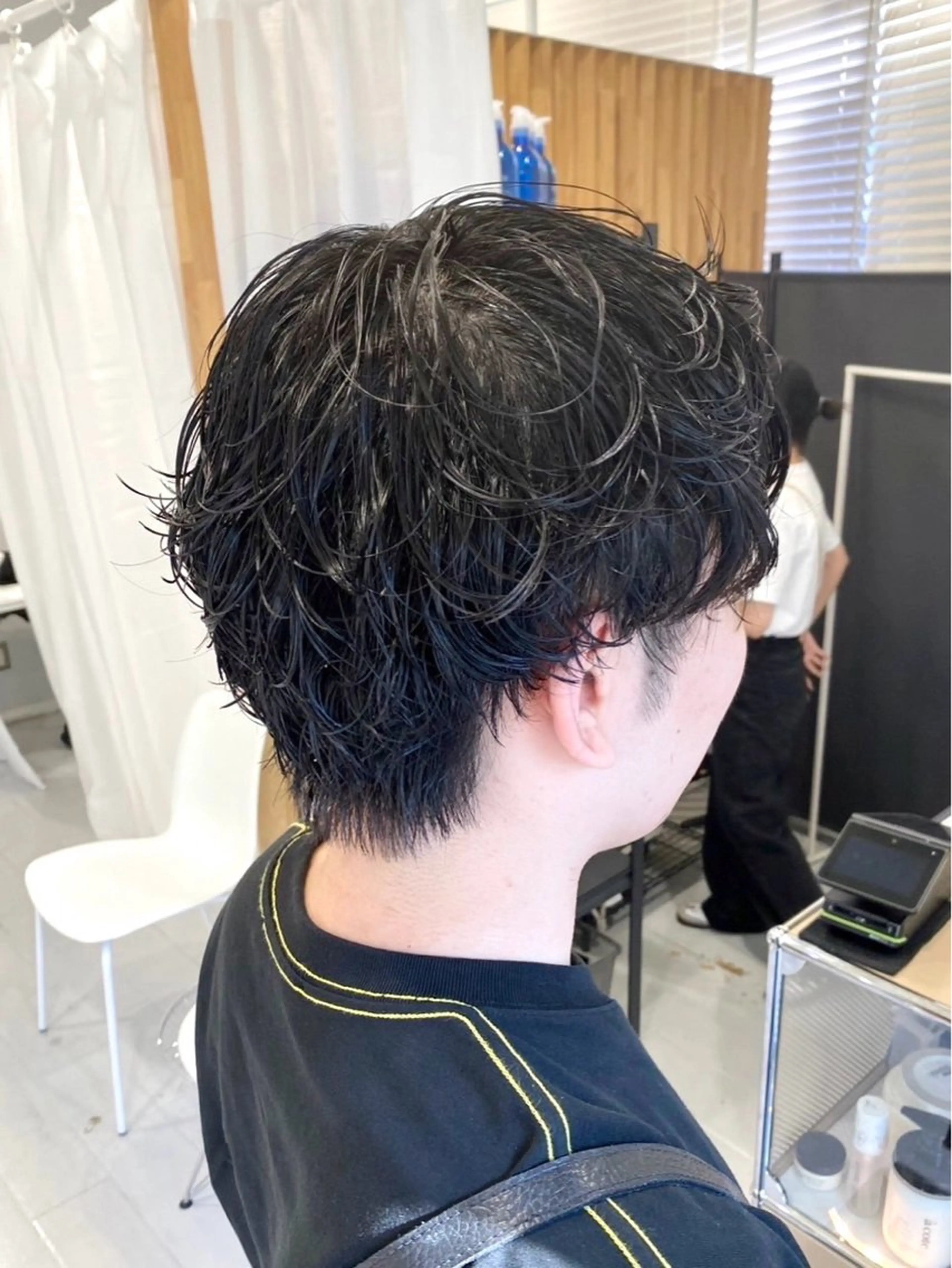 パーマ メンズ カット パーマ 韓国ヘア/ニュアンス パーマ　kaitoのヘアスタイル