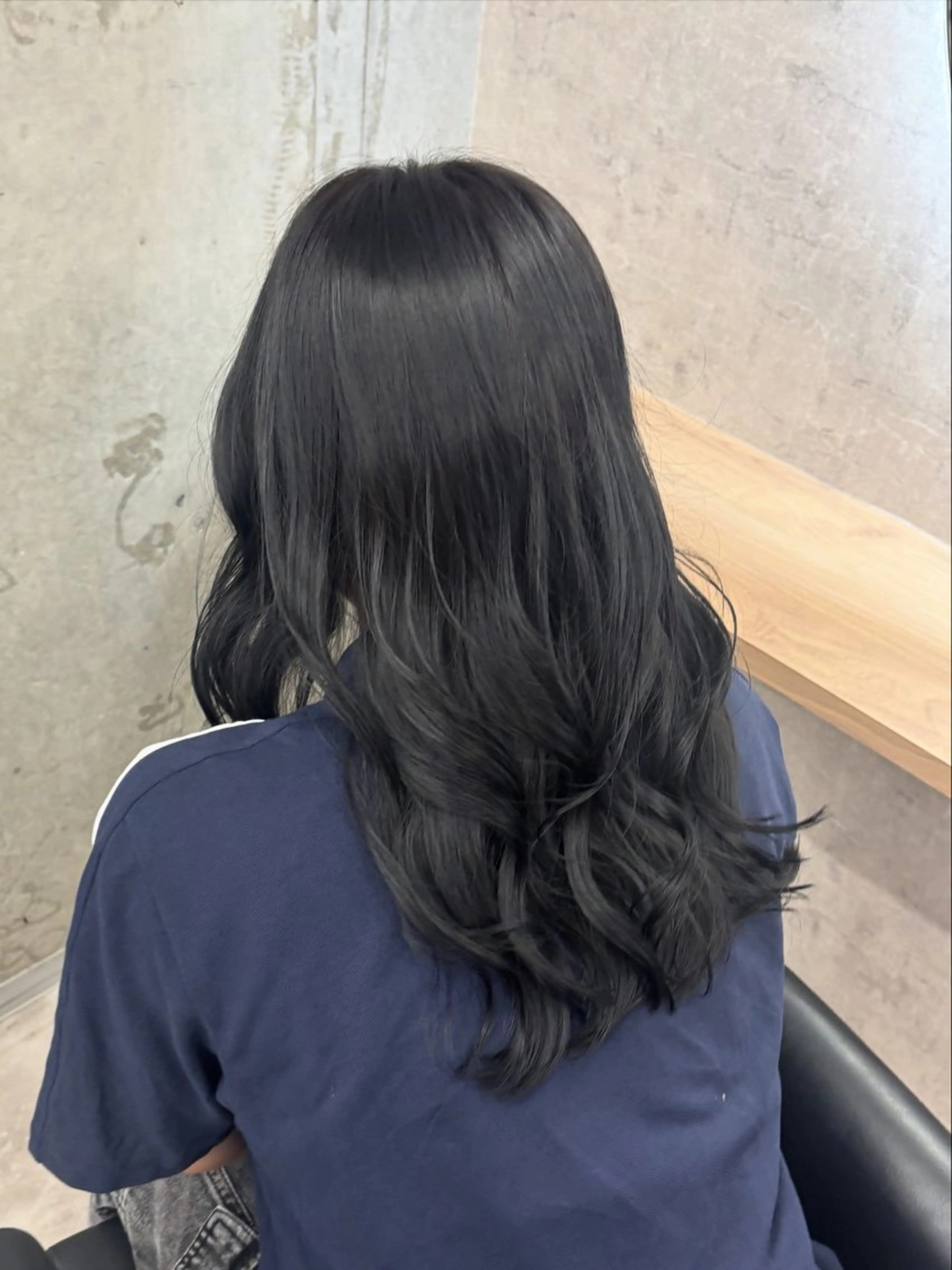 ロング 長谷川 日南のヘアスタイル