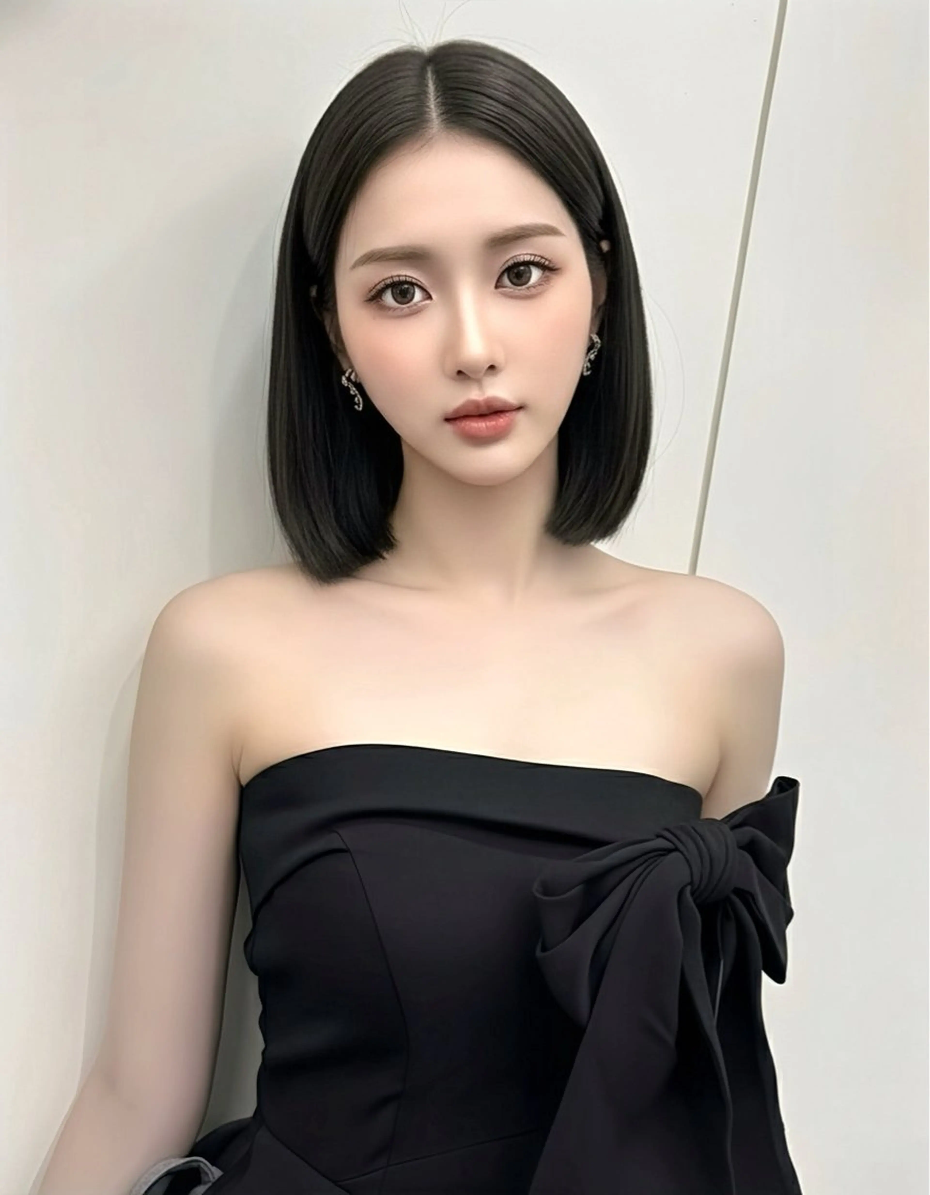 ミディアム カラー カット ヘアカラー トリートメント レイヤー\髪質改善\ ボブ特化\たかひろのヘアスタイル