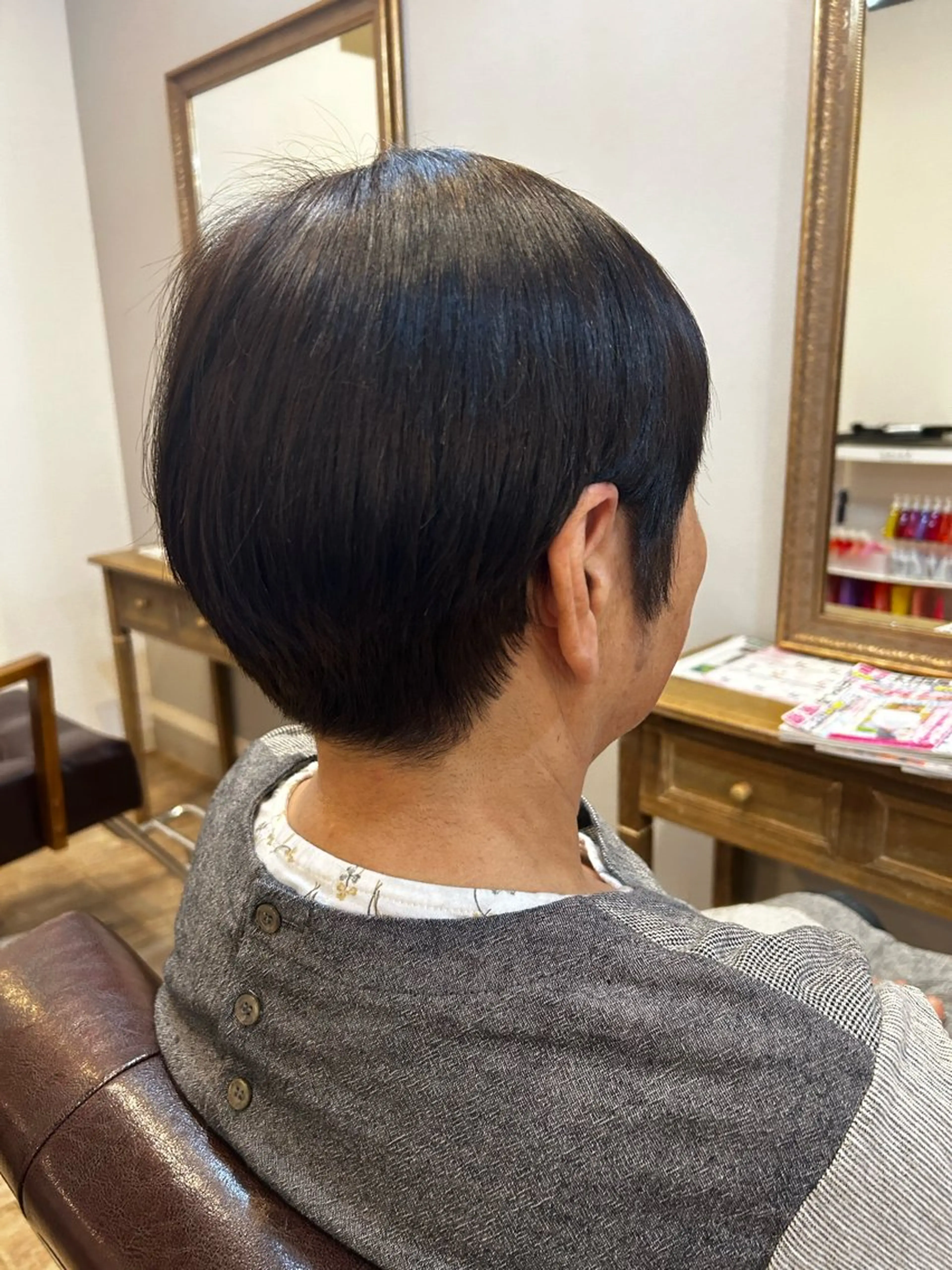 ショート カット ヘアカラー トリートメント SUZU Rimのヘアスタイル