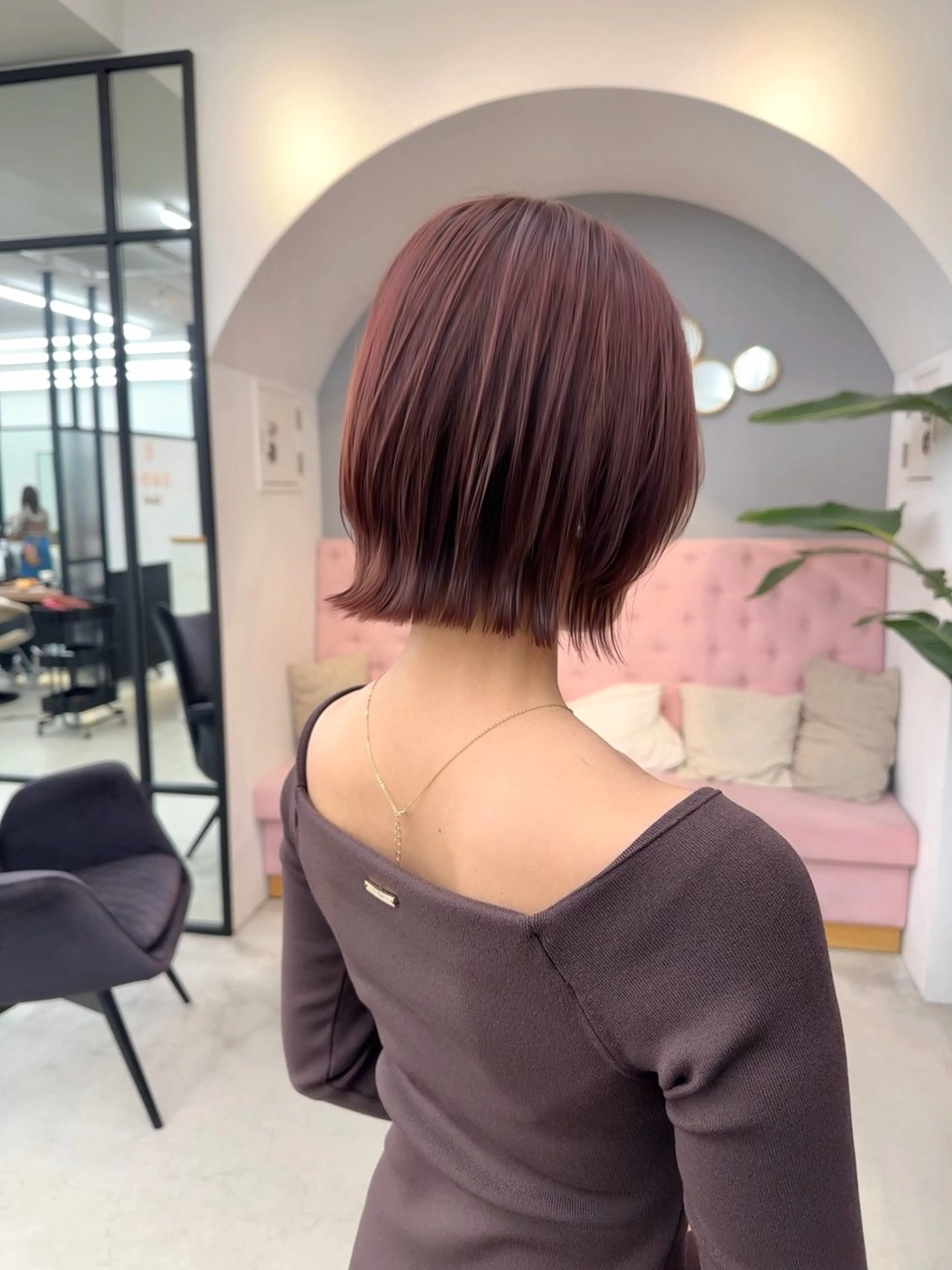 ショート 顔まわり/骨格 似合わせカットのヘアスタイル