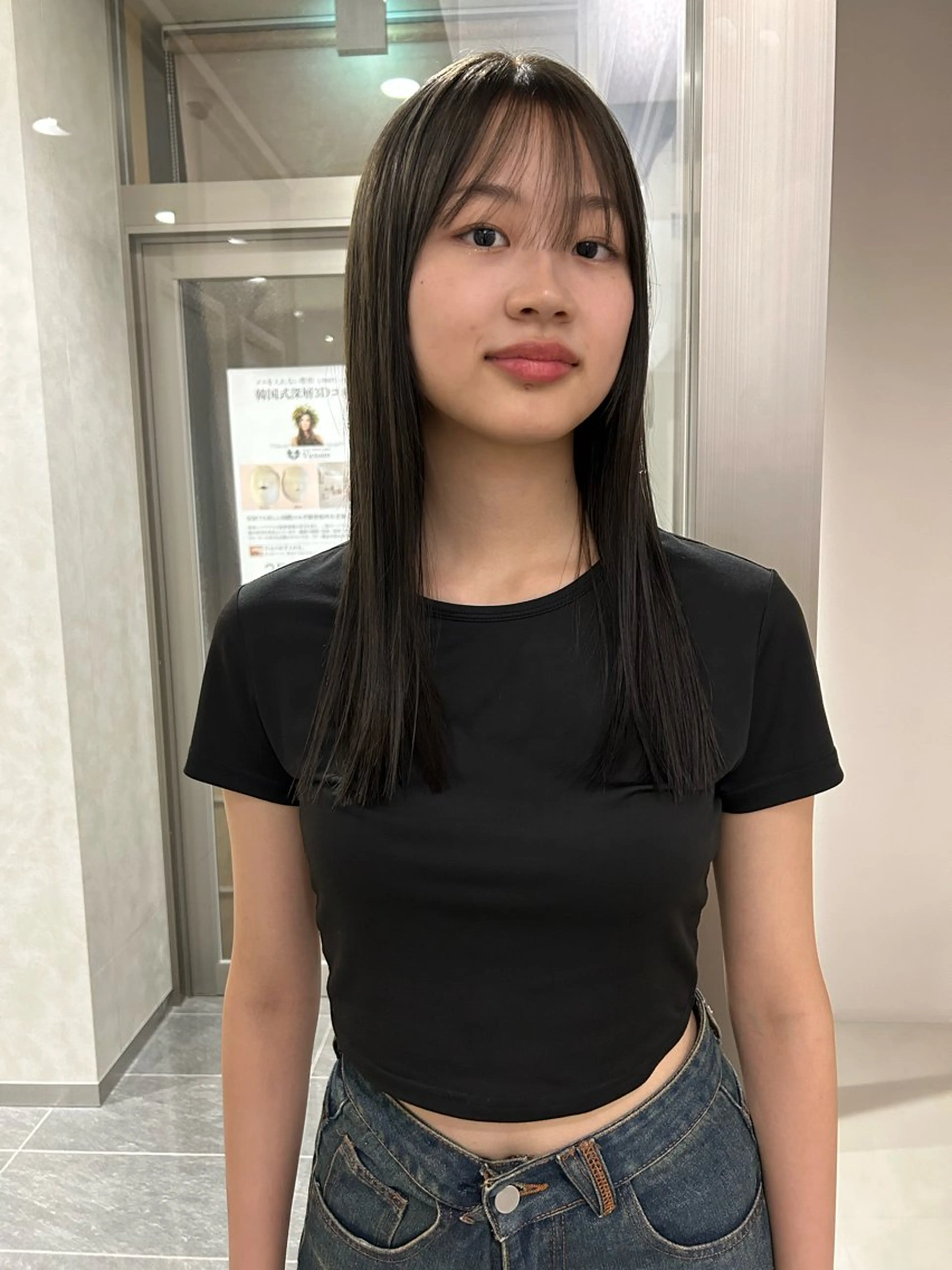 カラー＋ブロー＋トリートメントの写真