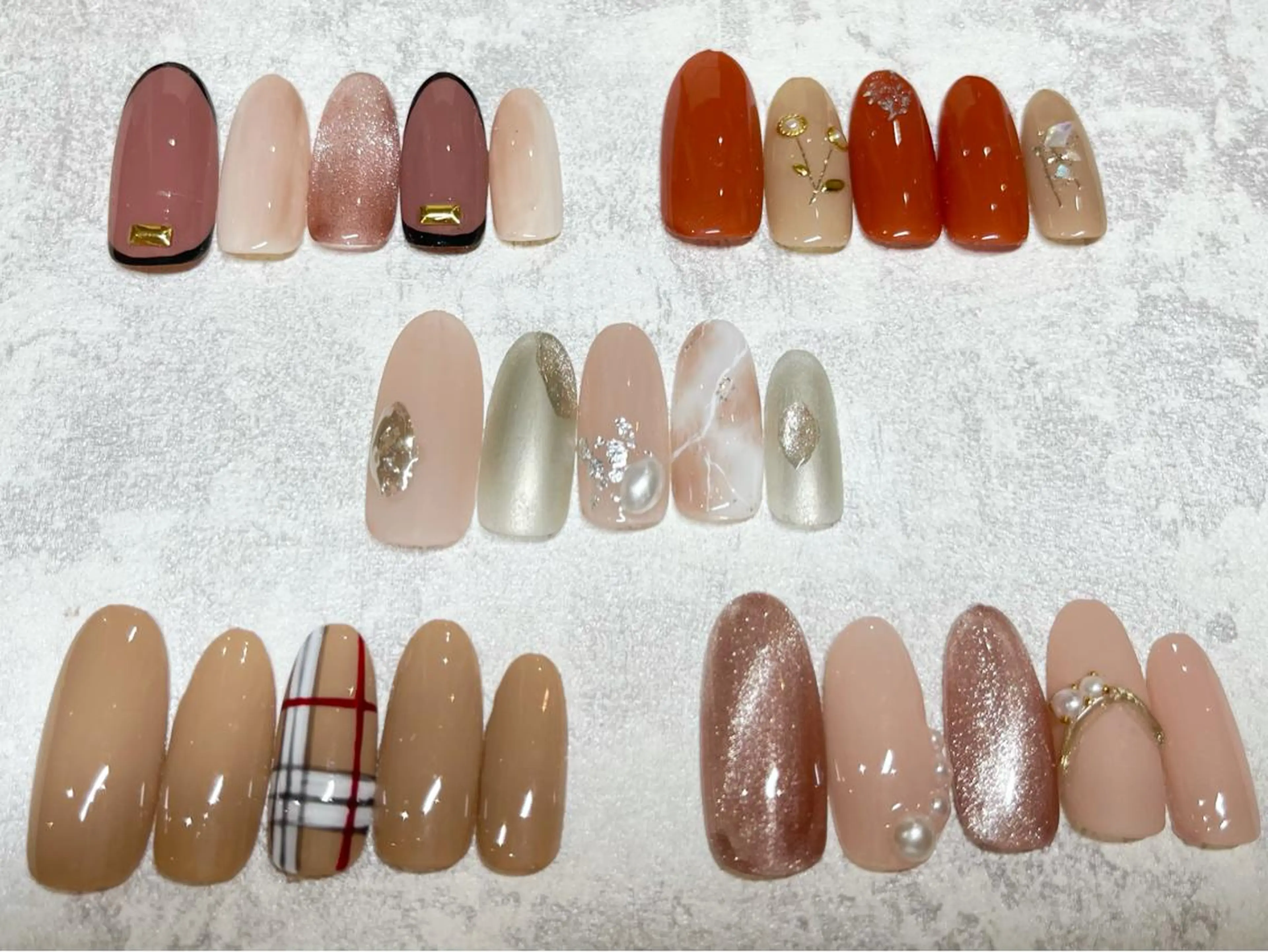 ネイル ハンドネイル 高尾 梨花のネイルデザイン