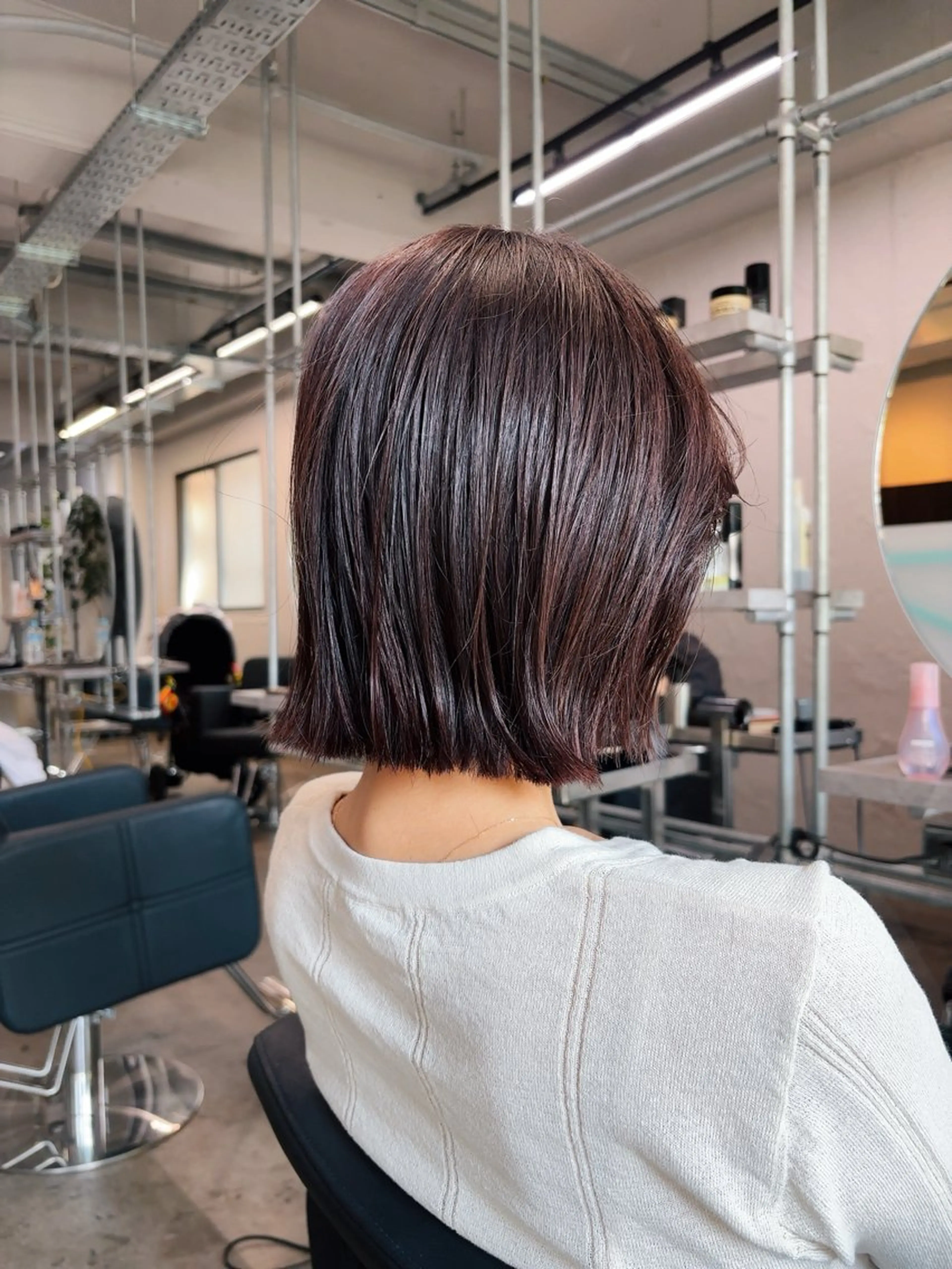 ショート カット ヘアカラー ボブとパーマの達人 美容室難民の方は是非のヘアスタイル