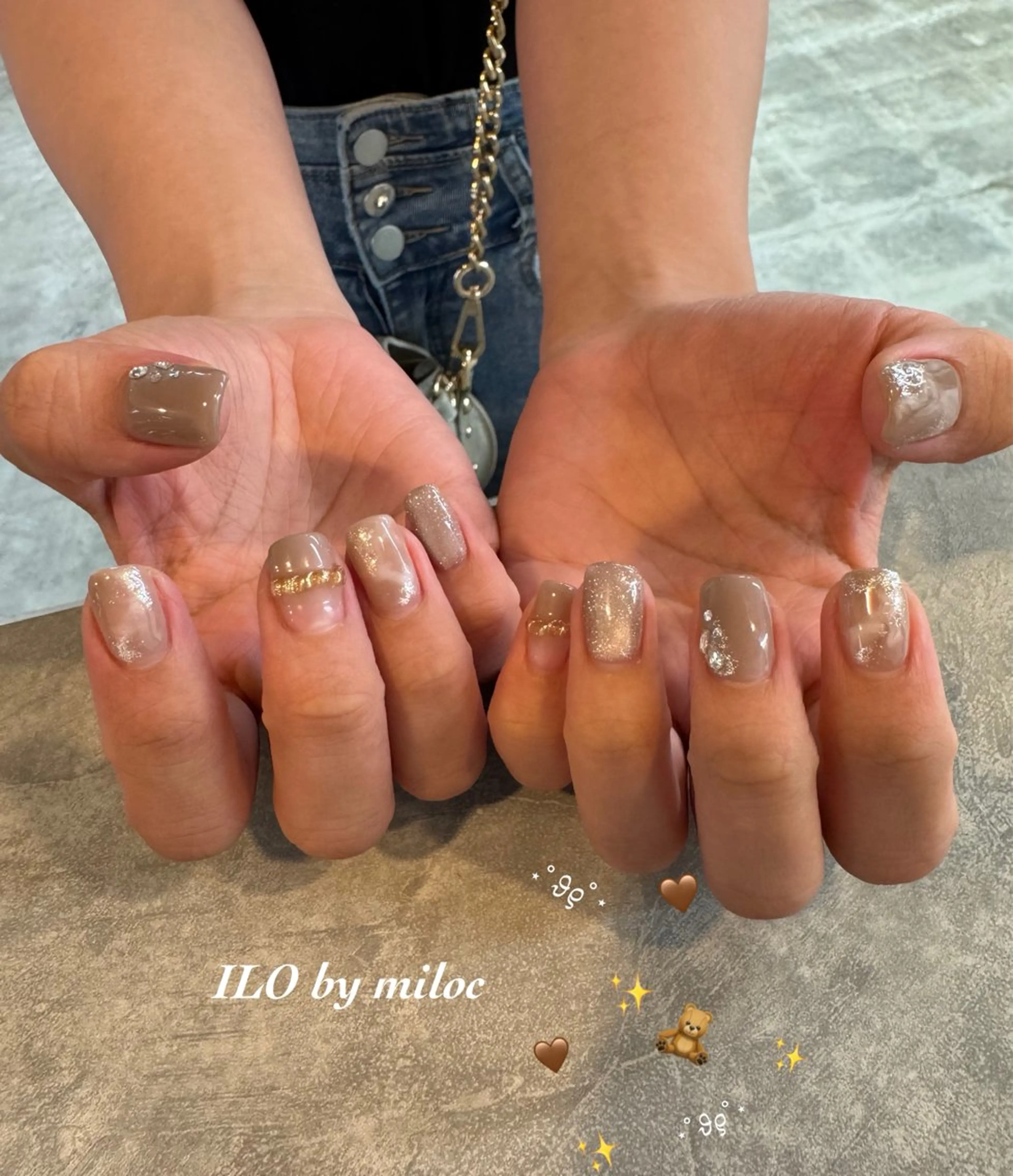 ネイル ハンドネイル スズネ milocのネイルデザイン