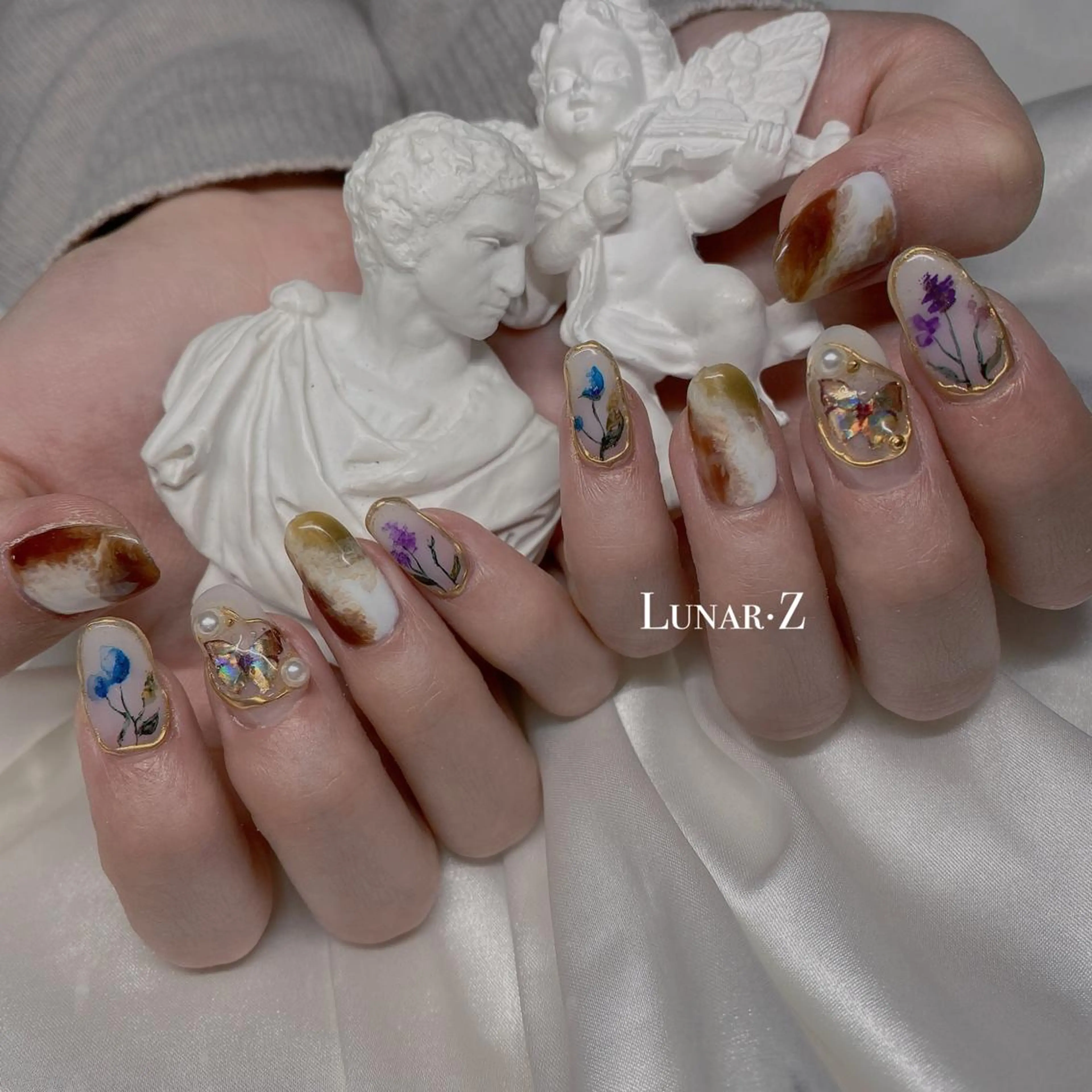 ネイル 🌖す い🌒のネイルデザイン