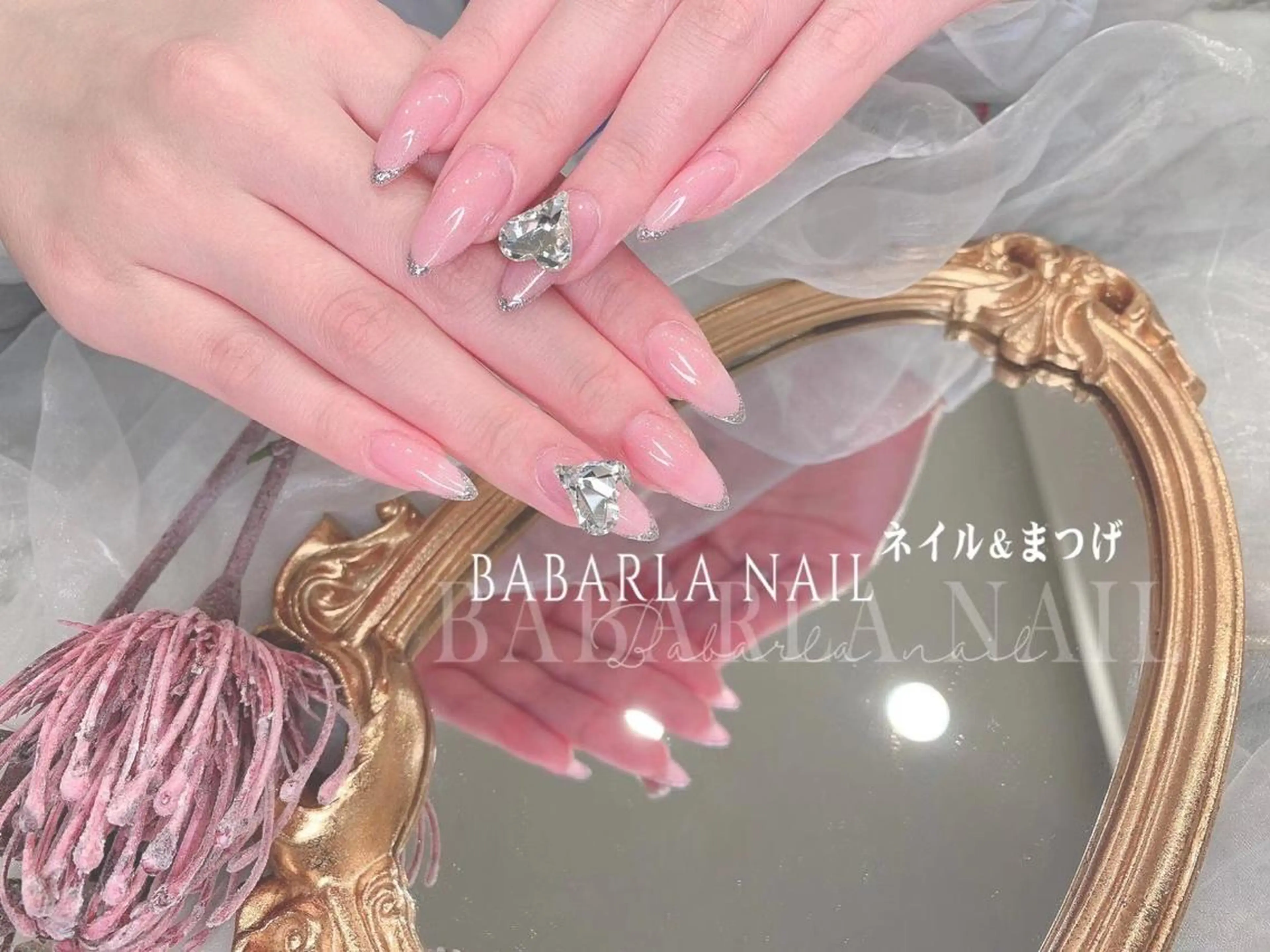 ネイル アートネイル べっ甲ネイル フレンチネイル Babarla Nailのネイルデザイン