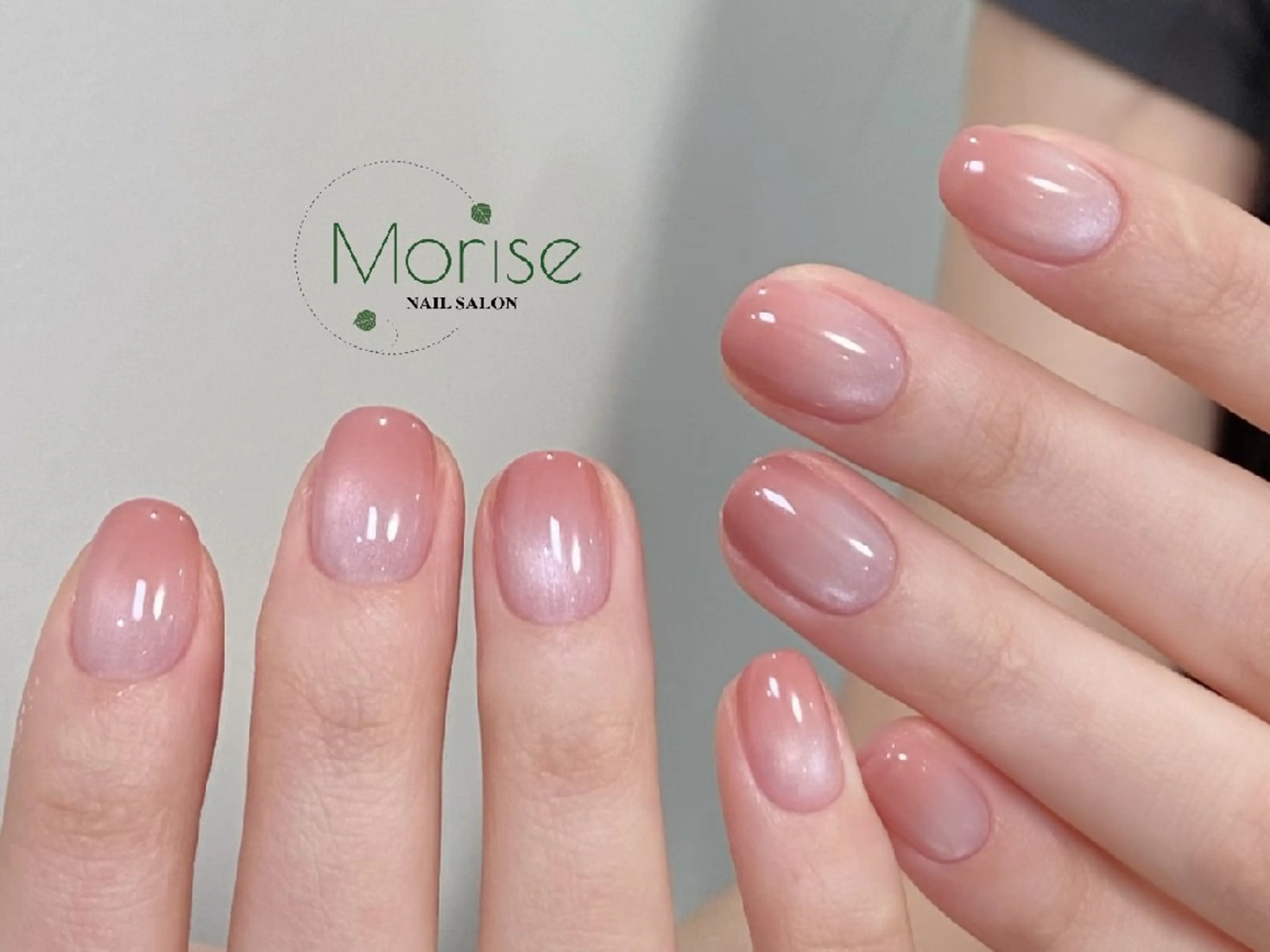 ネイル フットネイル フレンチネイル ジェルネイル ガラスフレンチ 韓国ネイル ハンドネイル ハンドケア MoriseNail 表参道のネイルデザイン