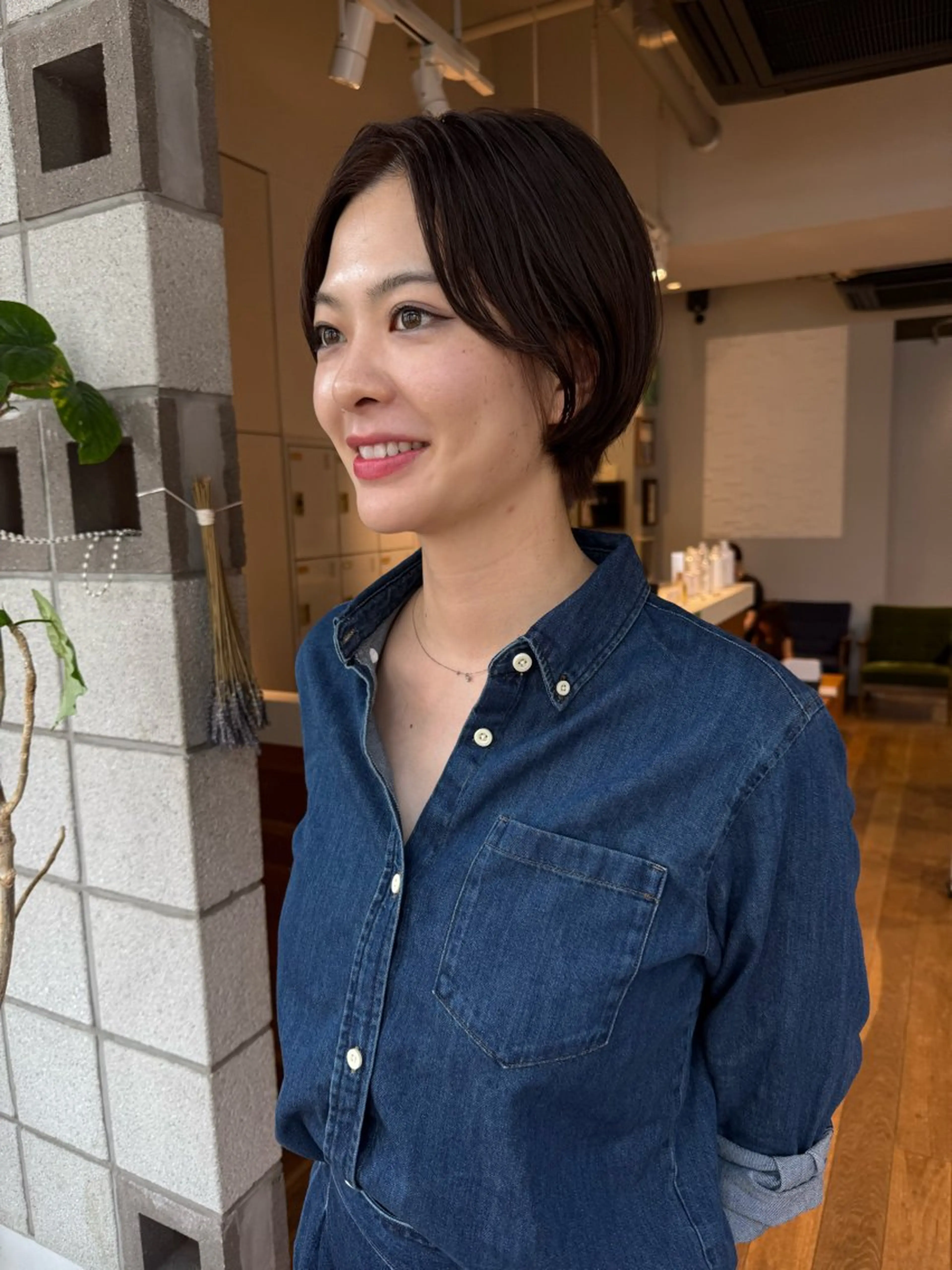 ショート ショートヘア カット 松本  夏海のヘアスタイル