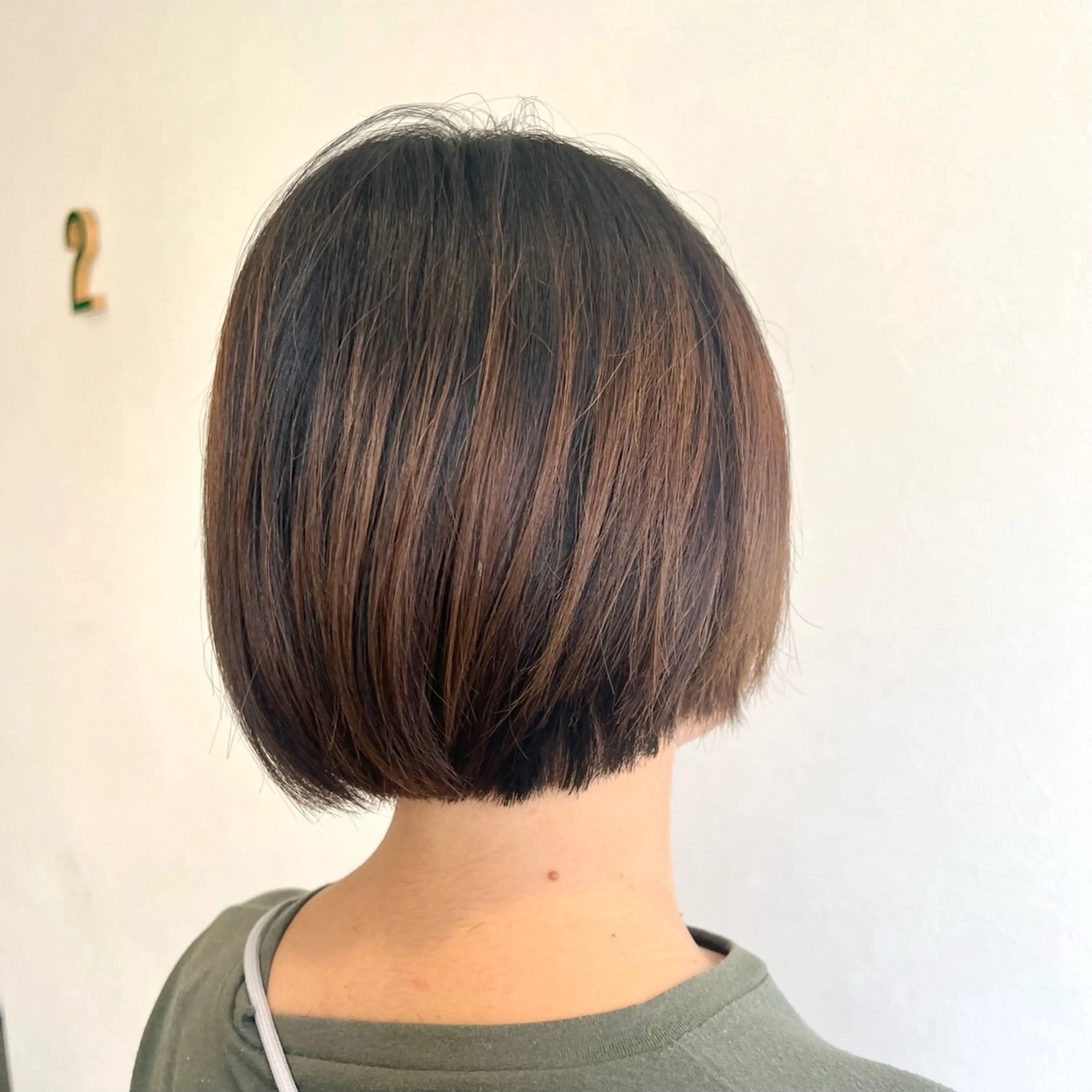 ショート 切りっぱなしボブ ボブ LINK LINK (リンク リンク)所属・LINKLINK Honokaのヘアスタイル