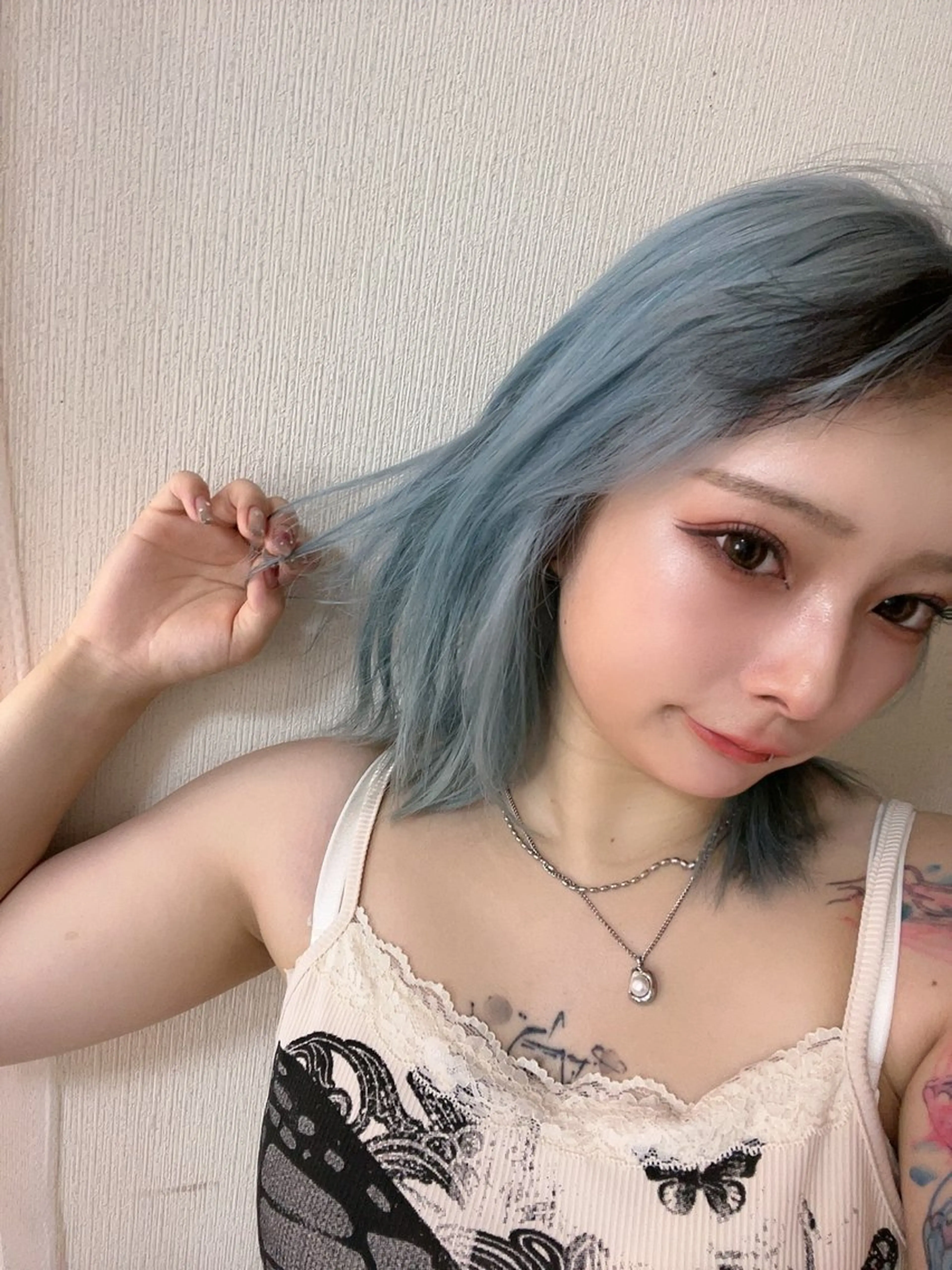 ミディアム カラー ヘアカラー 310【サンイチマル】所属・透明感ハイトーン🦄 キラ🌈のヘアスタイル