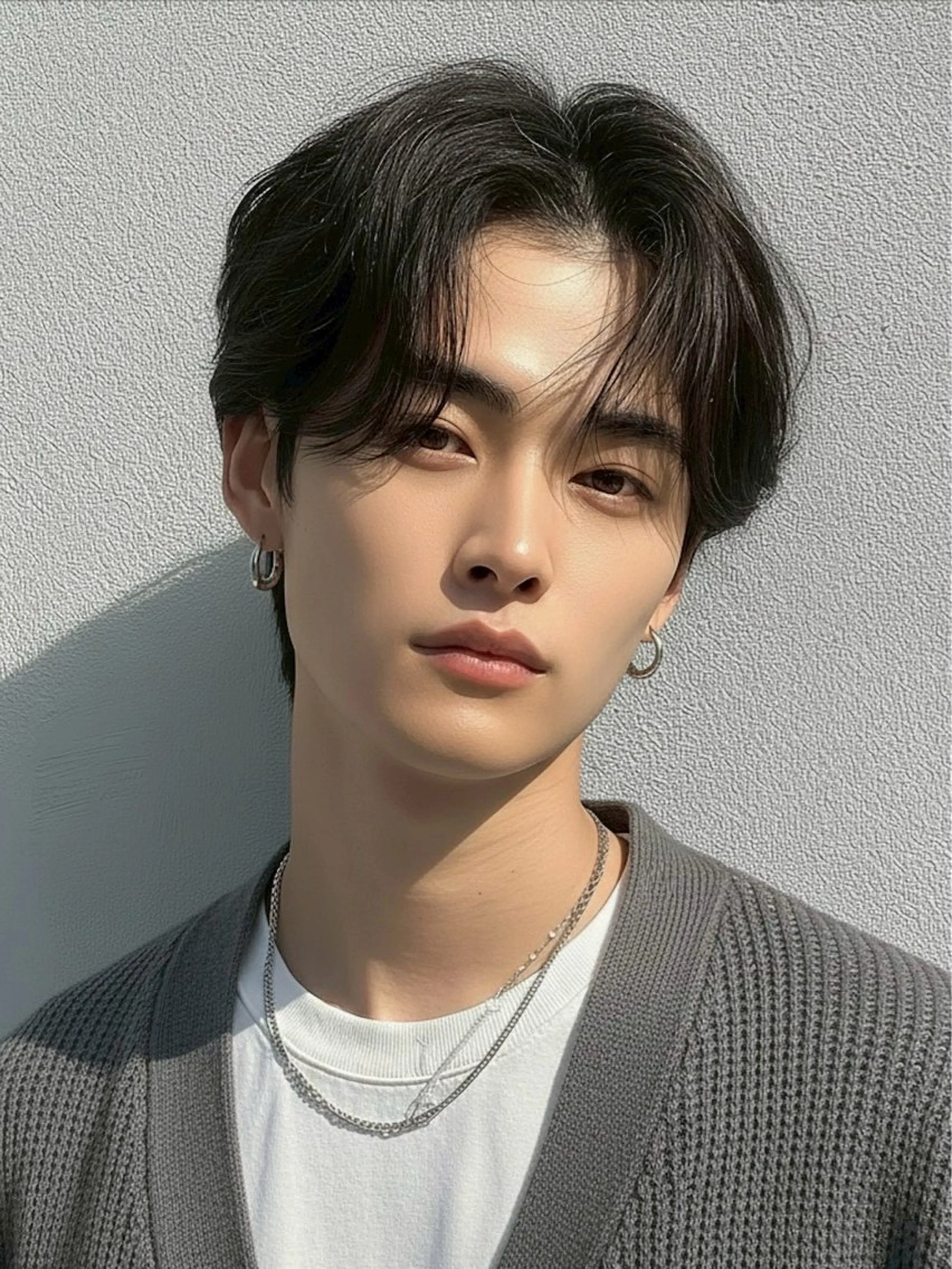 ショート パーマ メンズ カット パーマ センターパート職人 柏/メンズ/ ハルキのヘアスタイル