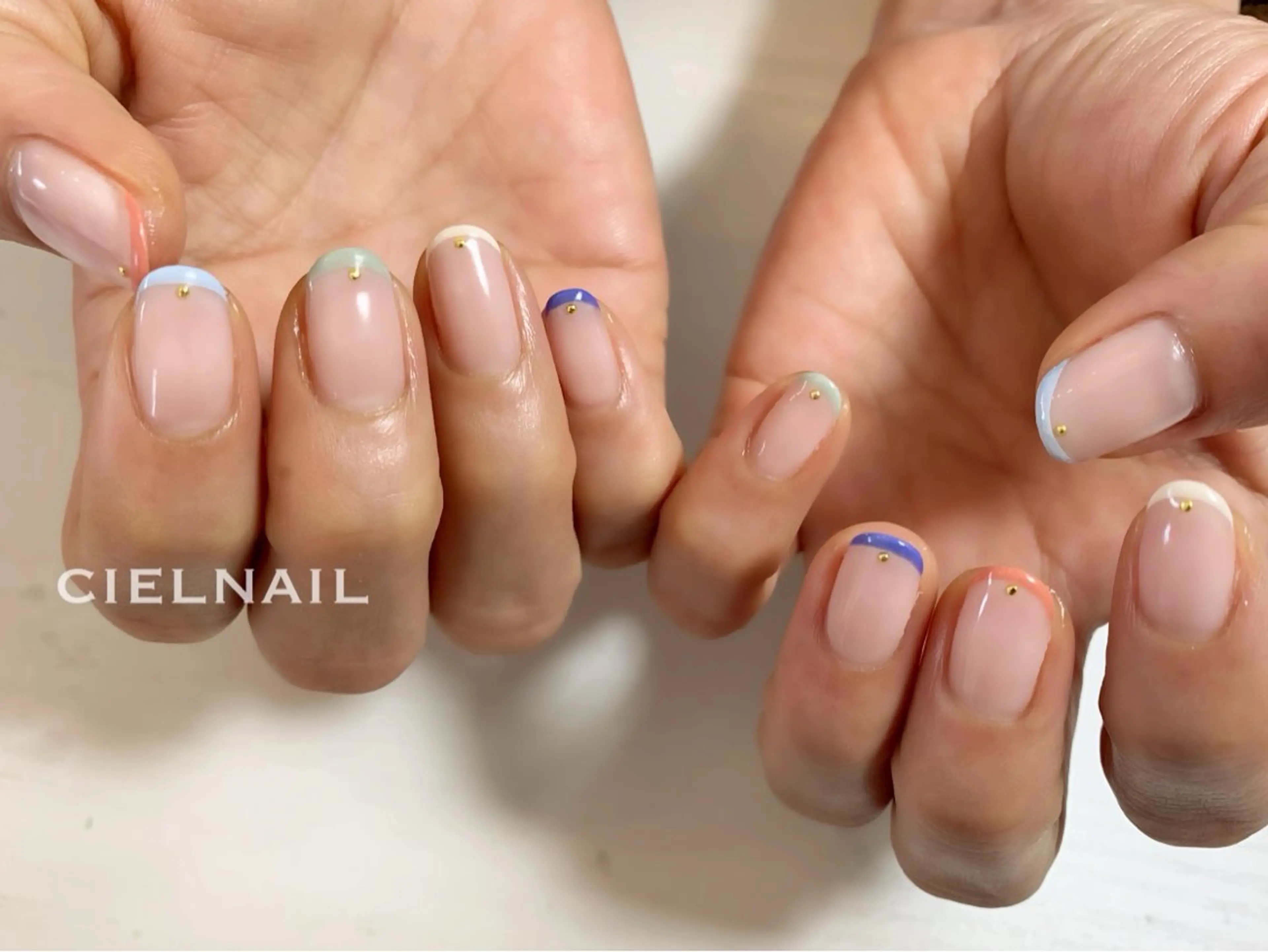 ミディアム cielnail 祇園のネイルデザイン