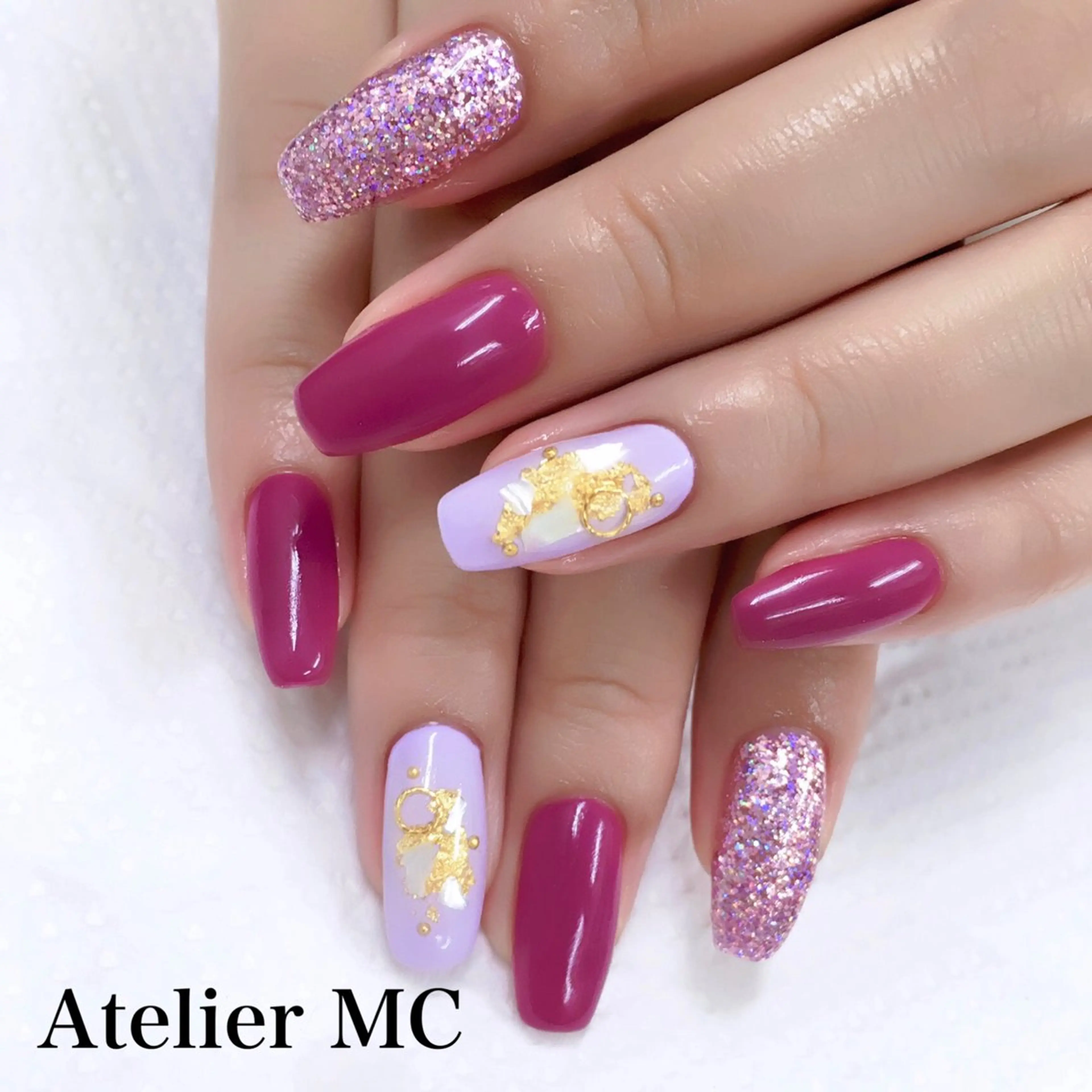 ネイル ハンドネイル アトリエ エムシー 【新富町・東銀座】のネイルデザイン