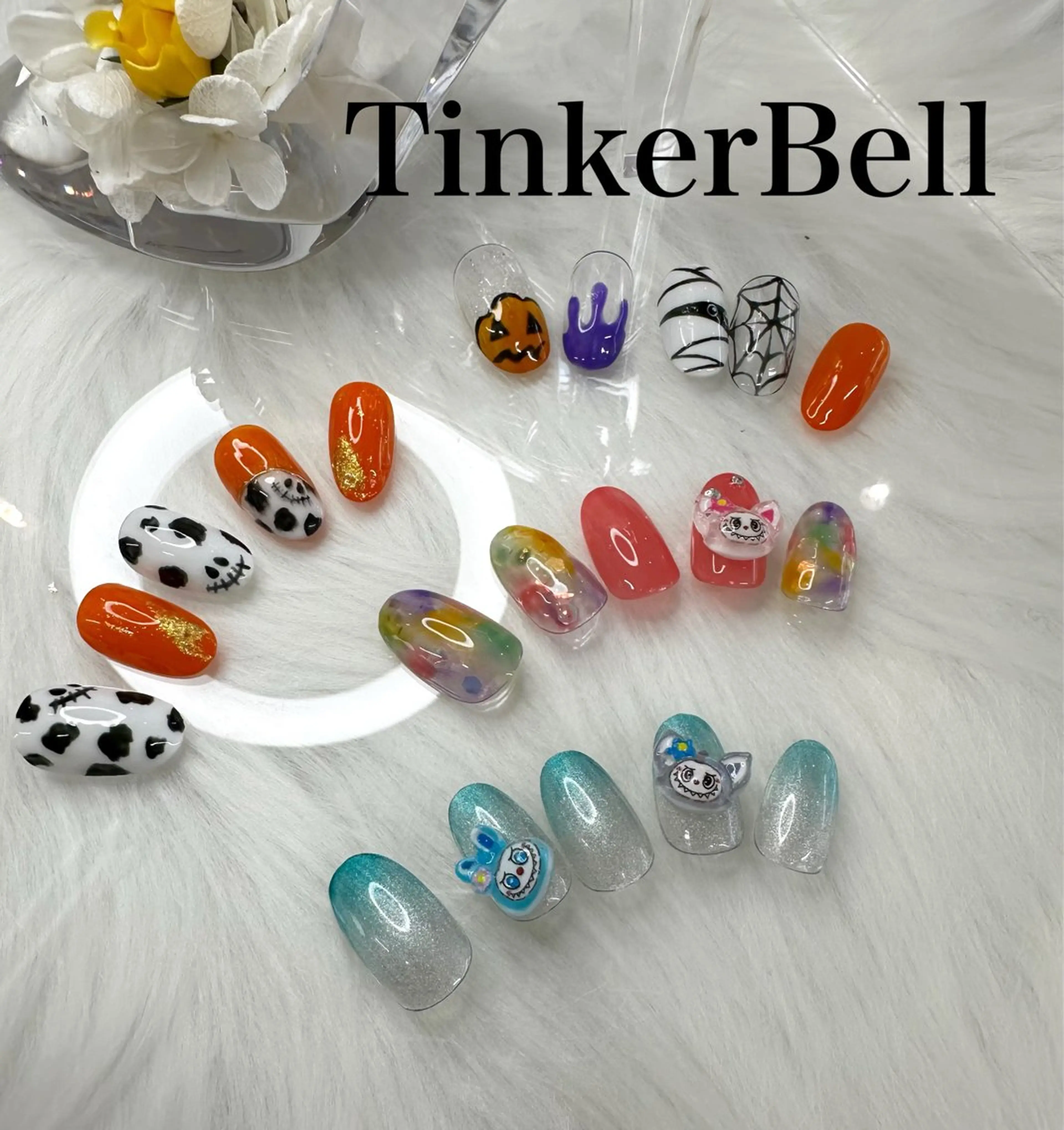ネイル ハンドネイル Tinker Bellのネイルデザイン