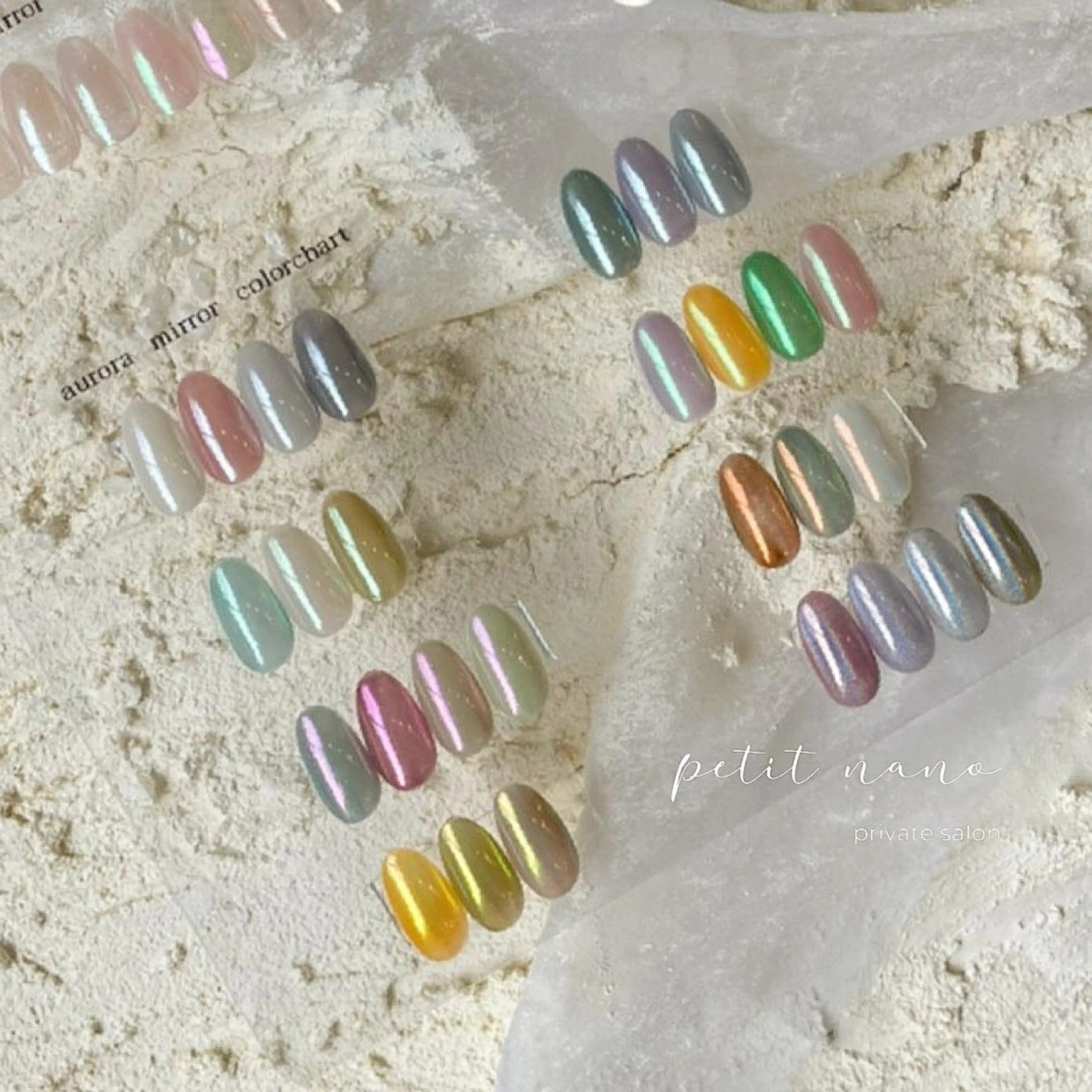 ネイル フットネイル ジェルネイル 韓国ネイル マグネットネイル ニュアンスネイル nail◯ petitnanoのネイルデザイン