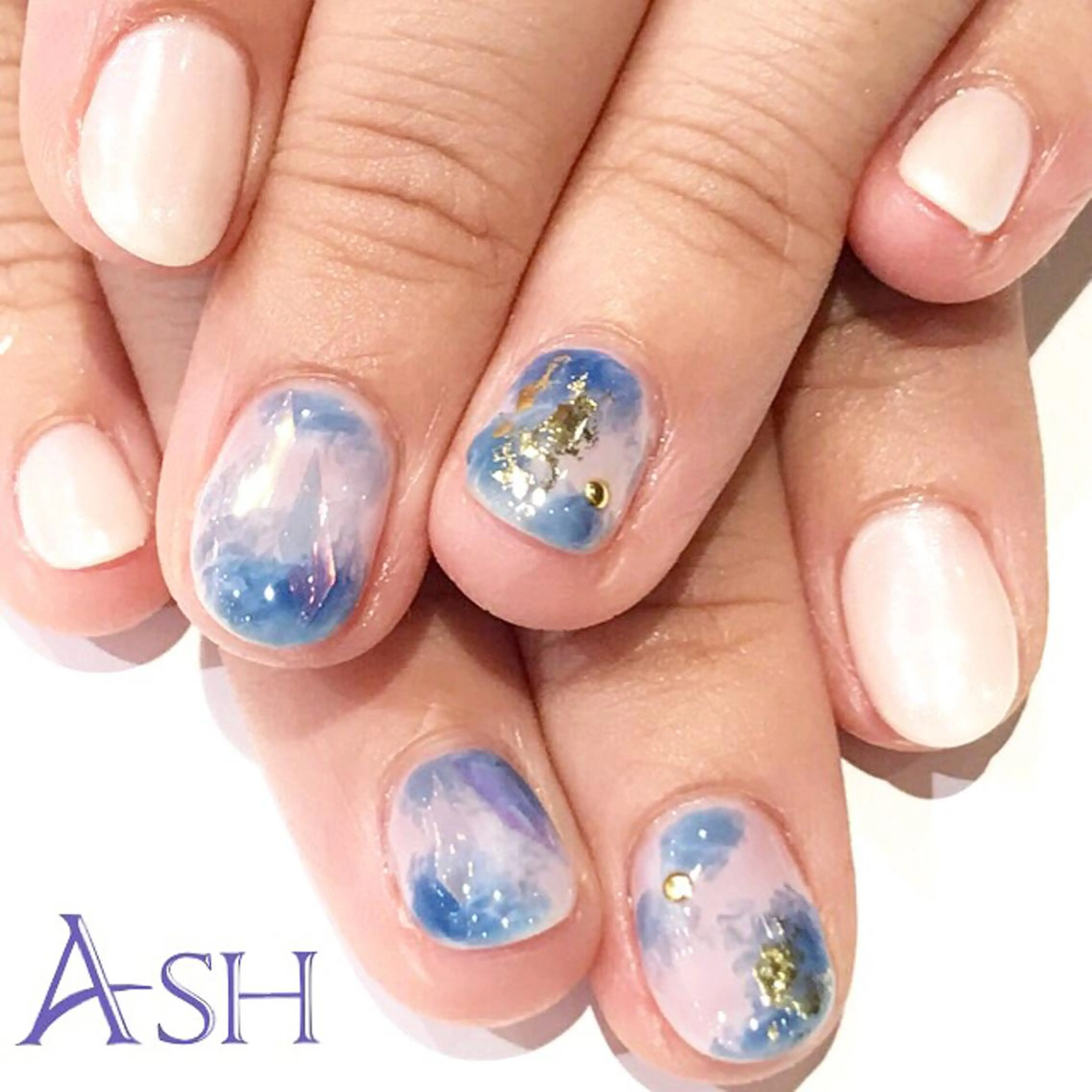 ネイル 🩵NORIKO 上品ネイルが得意🩵のネイルデザイン