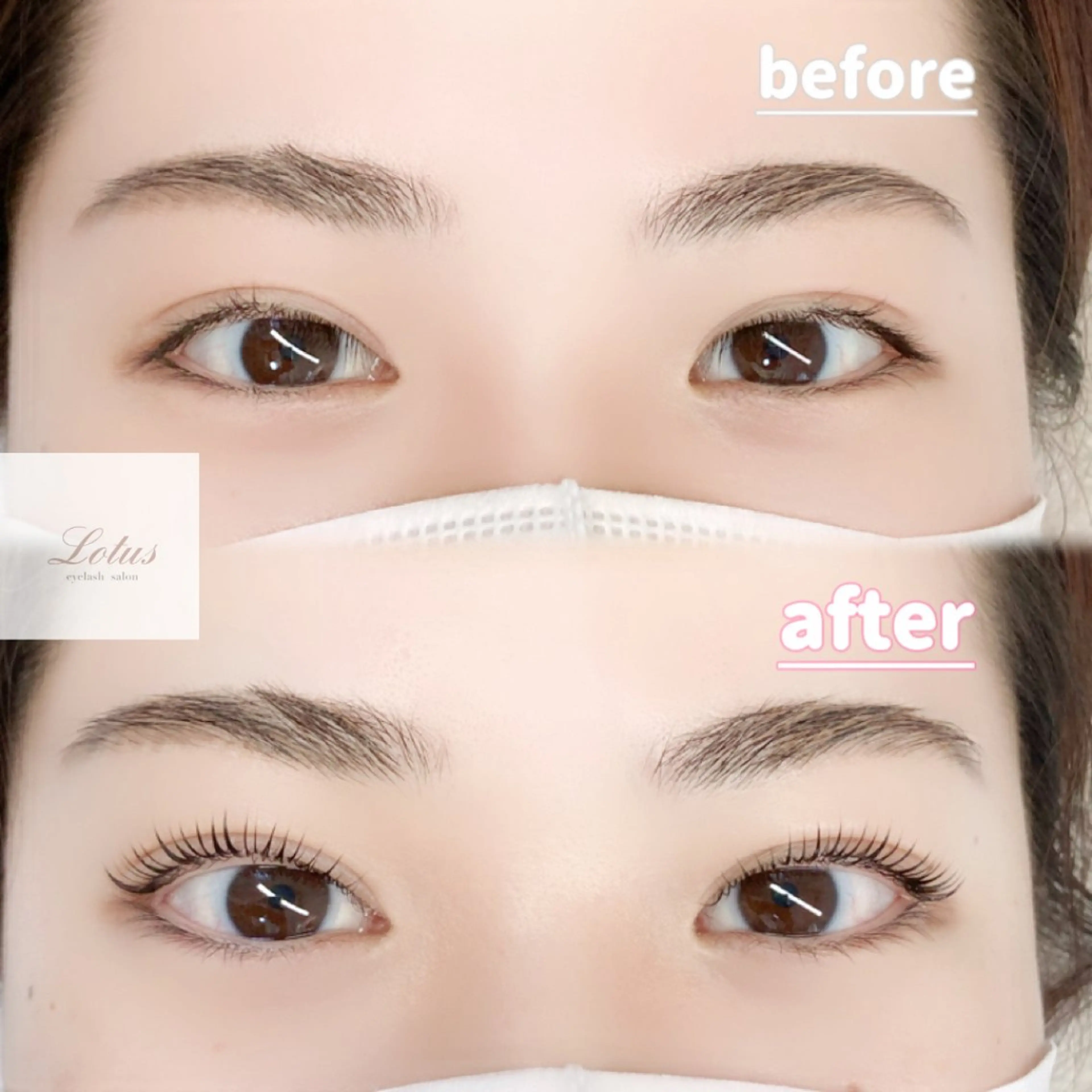 マツエク・マツパ マツパ Lotus所属・Lotus ロータスのマツエク・マツパデザイン