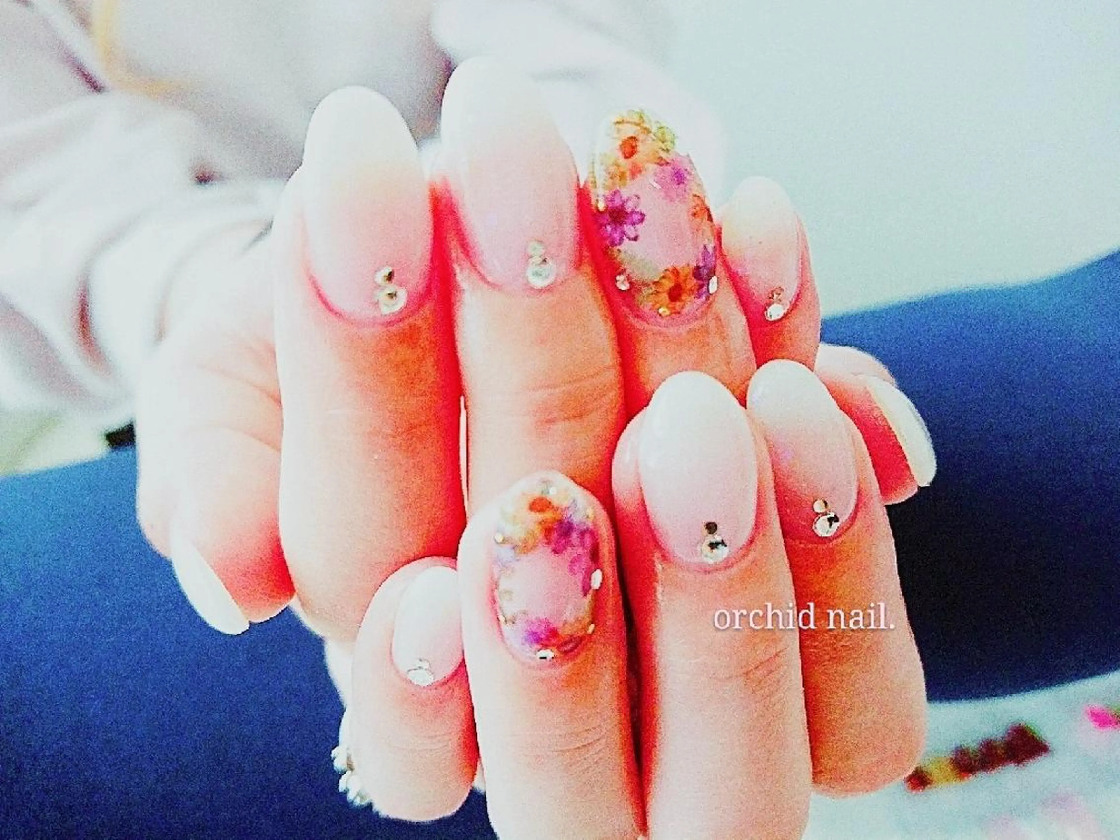 ネイル orchid ♡オーキッドのネイルデザイン