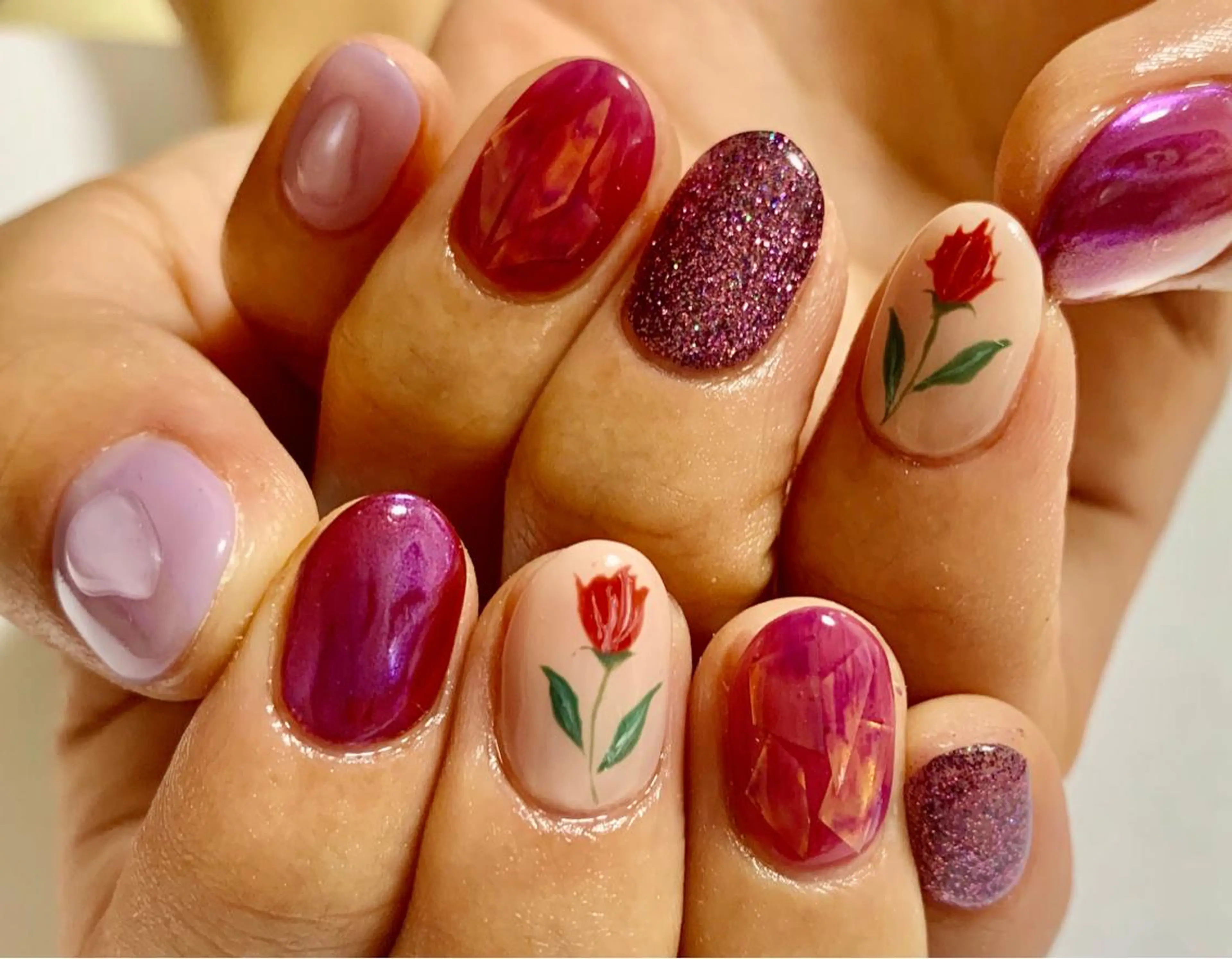 ネイル ハンドネイル Nail&Eyelash Amour(アムール)所属・山下 愛のネイルデザイン