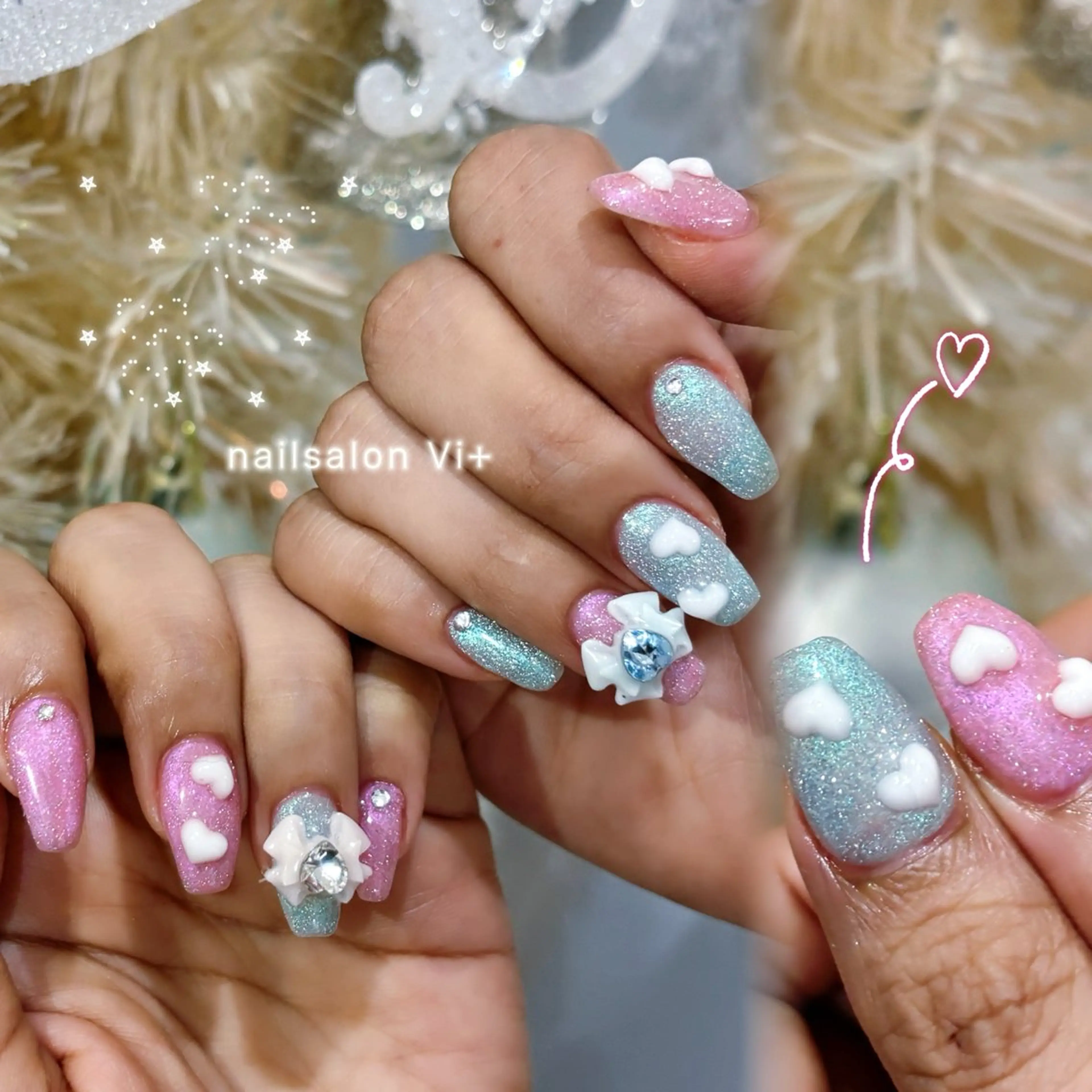 ネイル ハンドネイル 𝒦𝐸𝐼𝒩𝒜 錦糸町ネイルのネイルデザイン