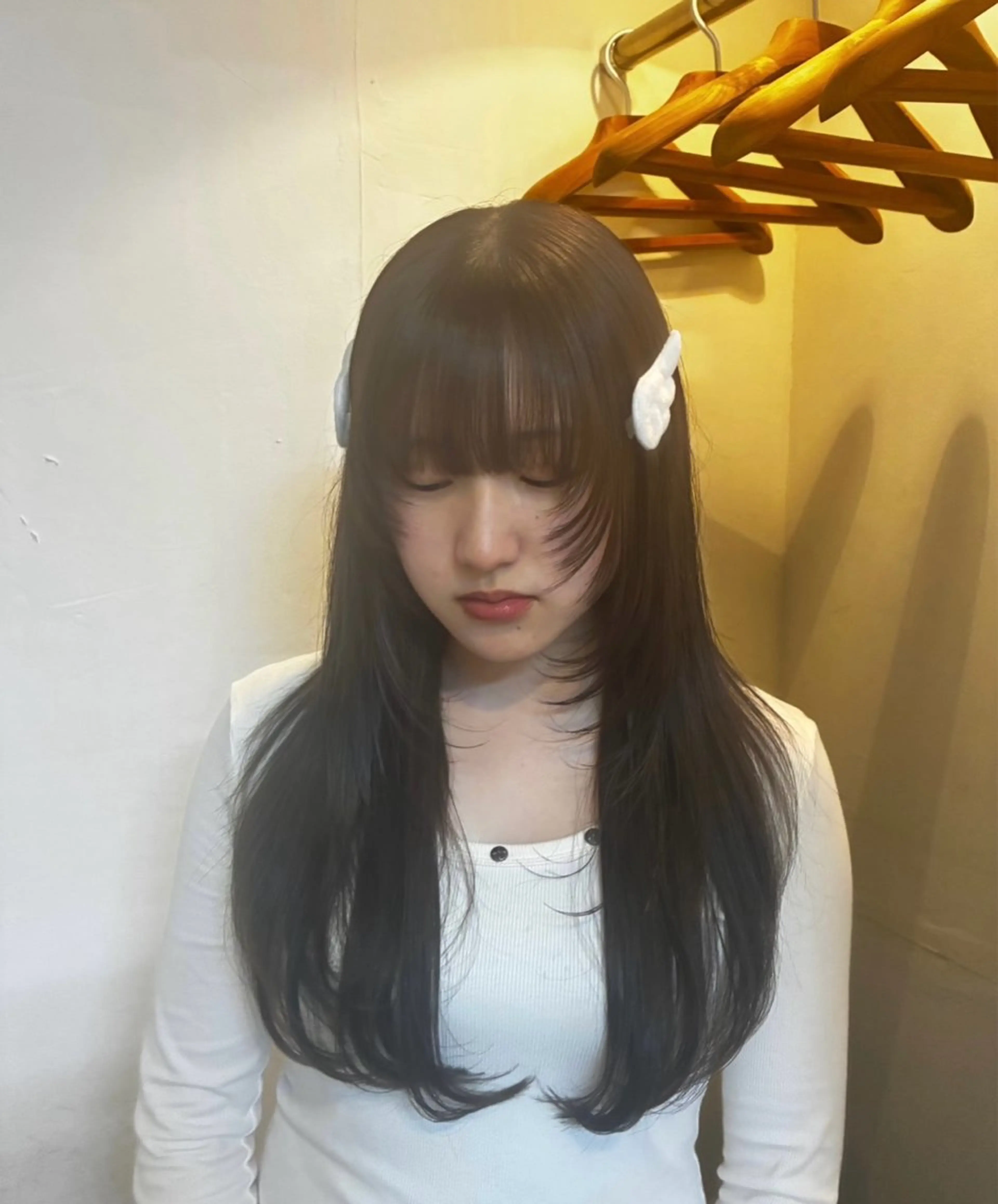 ロング カット ヘアカラー kii,fiika/ 天神 naho🧦のヘアスタイル